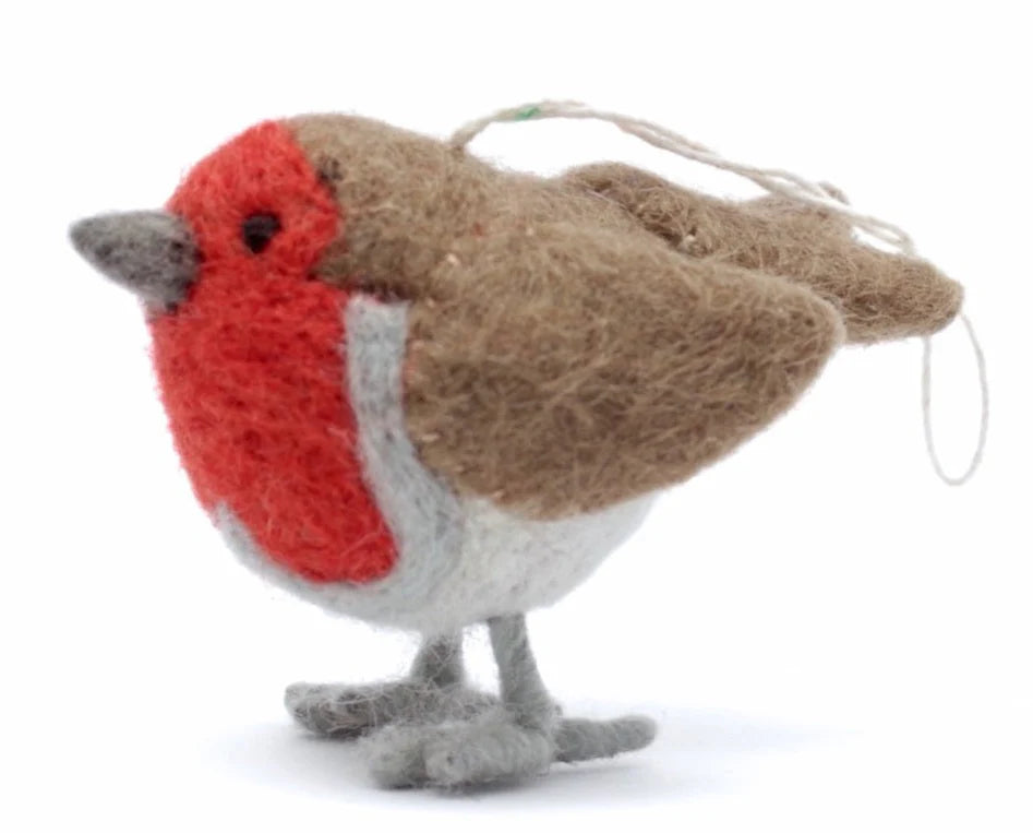 Mini Robin | Felt Christmas Decoration