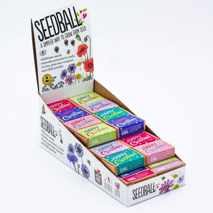 Happy Christmas Seed Boxes | Seedball