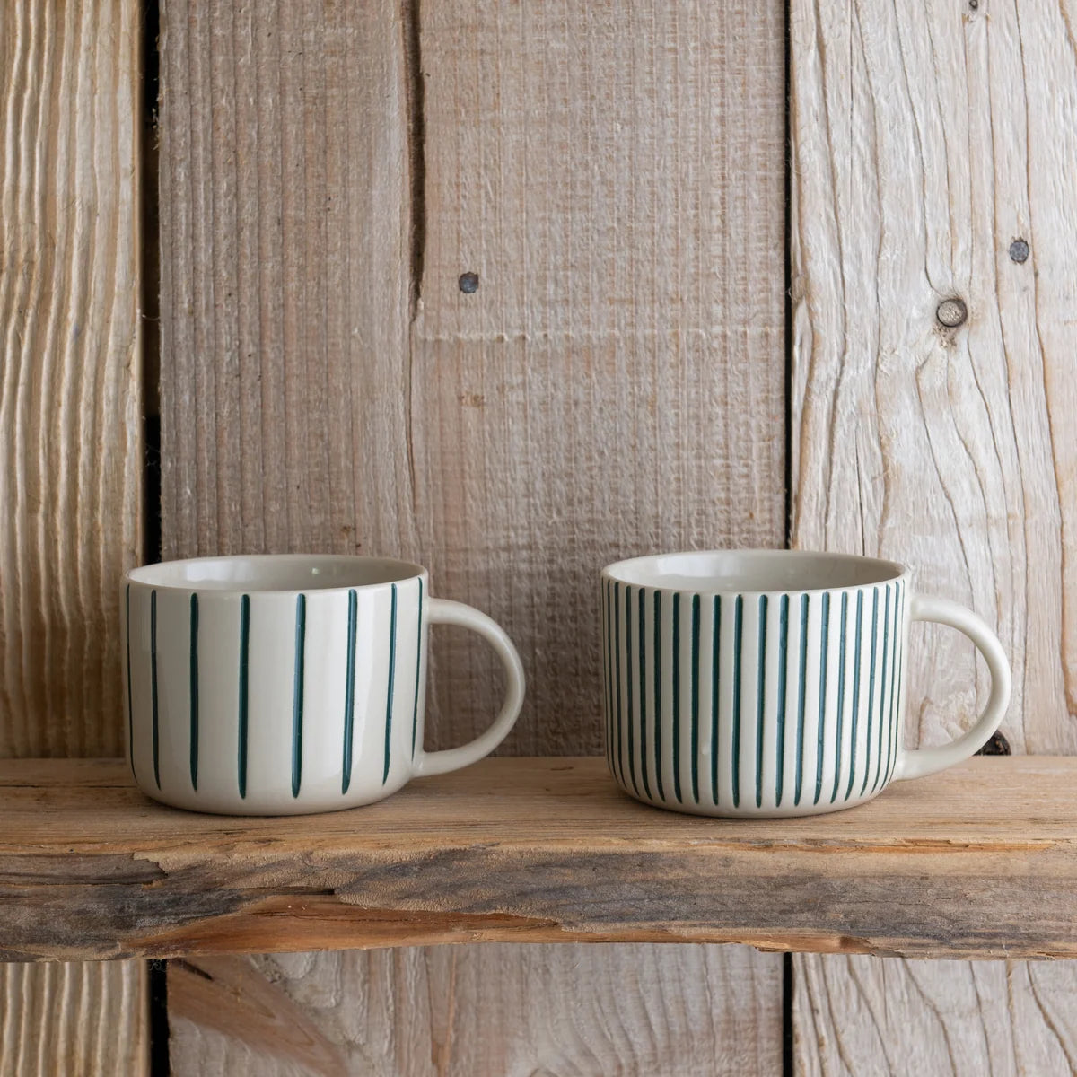 Kindred Yarrow Mugs – Brushed Sea Green – Set of 2