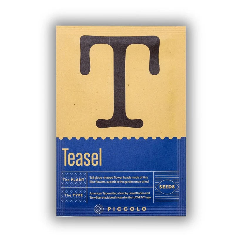 A to Z Botanical Alphabet Seed Packets