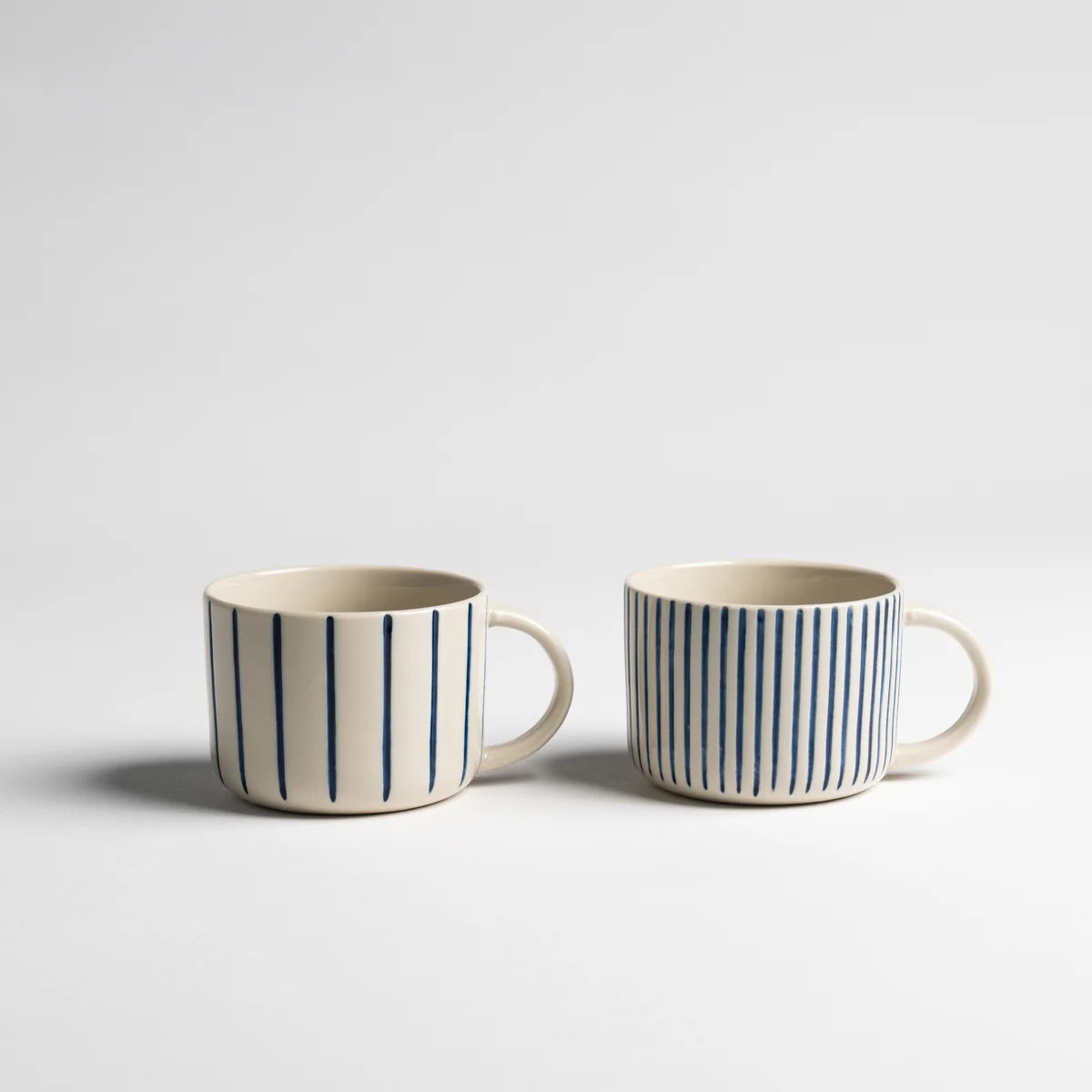 Kindred Yarrow Mugs – Brushed Indigo Blue – Set of 2