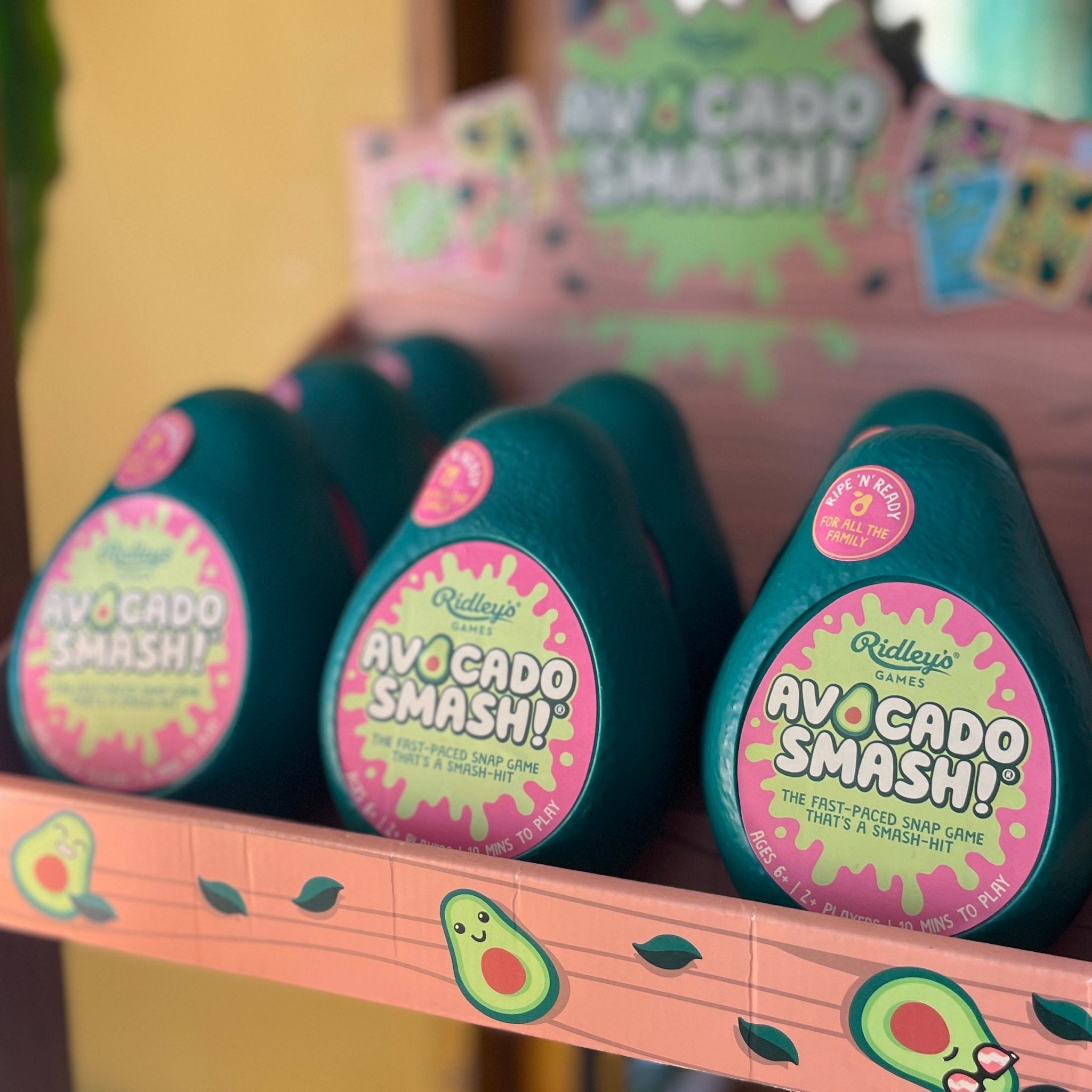 Avocado Smash | Fast Paced Family Card Game - grow urban. UK