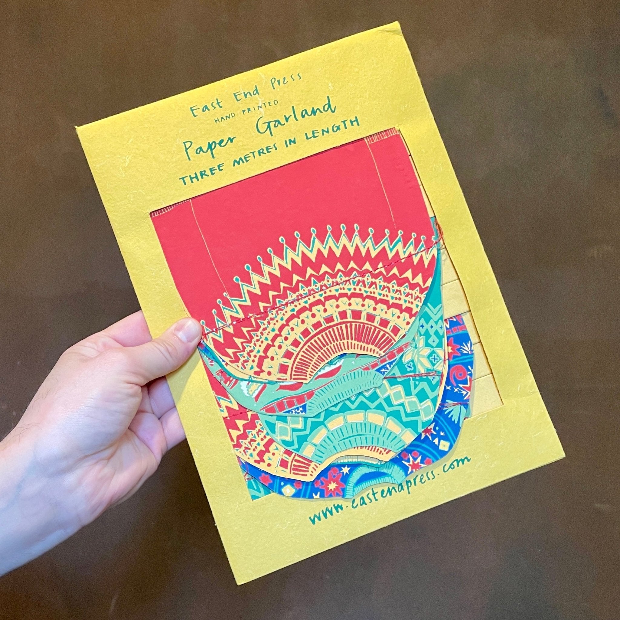 Christmas Jumper Paper Garland - grow urban. UK