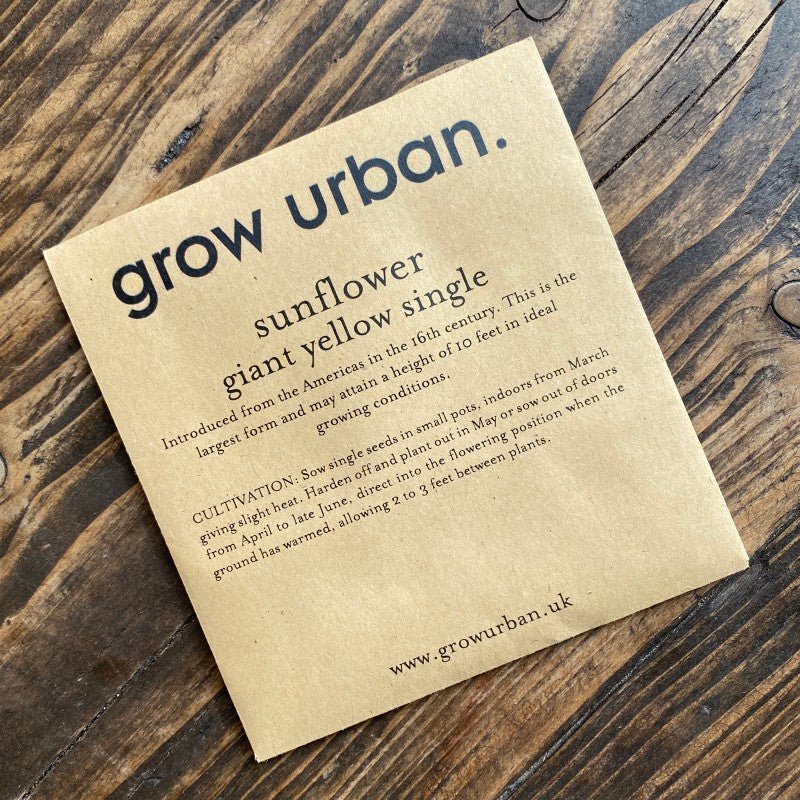 grow urban. Seeds - Flowers - grow urban. UK