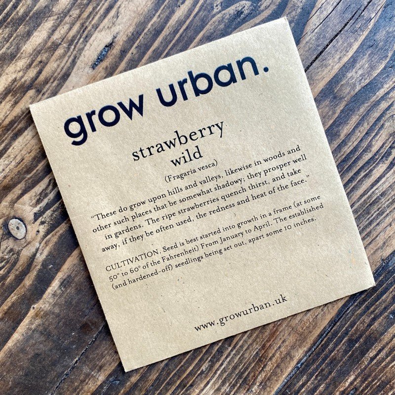 grow urban. Seeds - Fruit & Veg - grow urban. UK