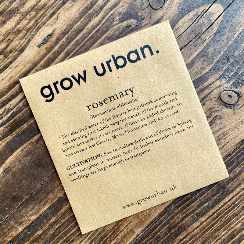 grow urban. Seeds - Herbs - grow urban. UK