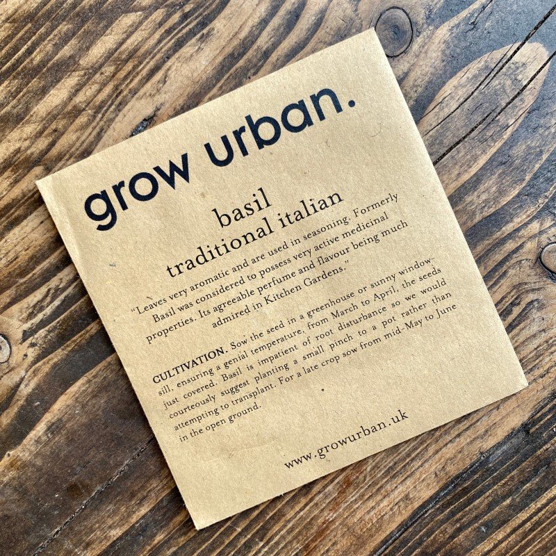 grow urban. Seeds - Herbs - grow urban. UK