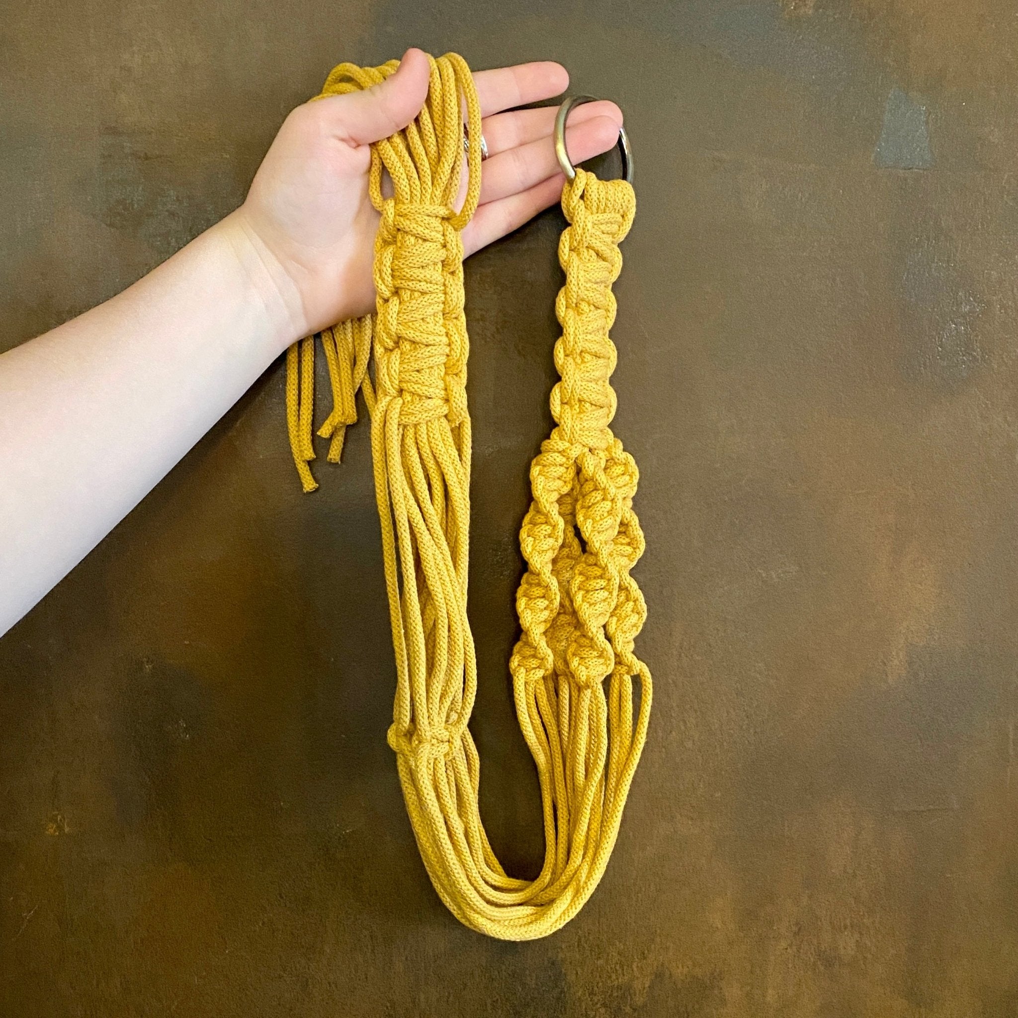 Macrame Plant Hanger - grow urban. UK