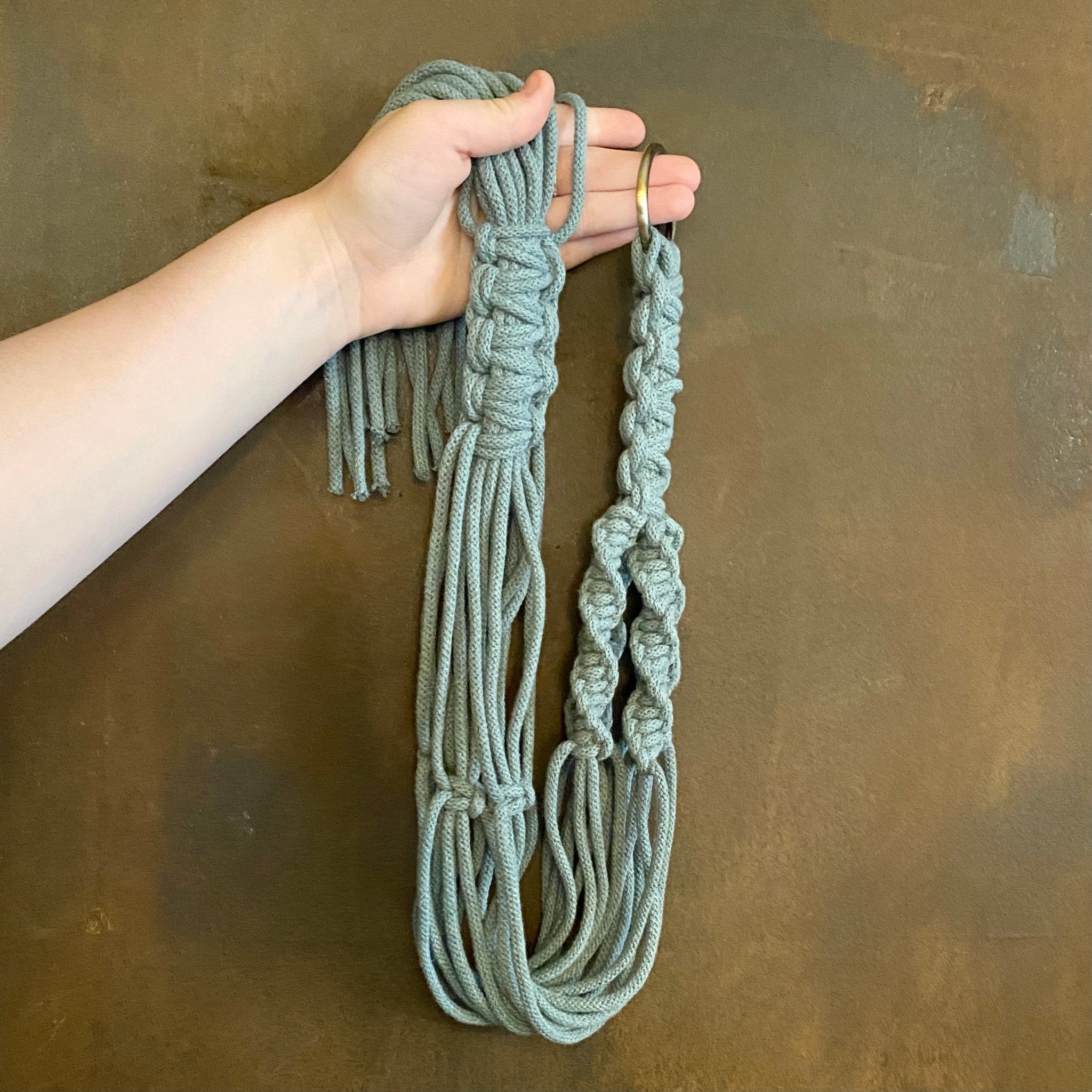 Macrame Plant Hanger - grow urban. UK