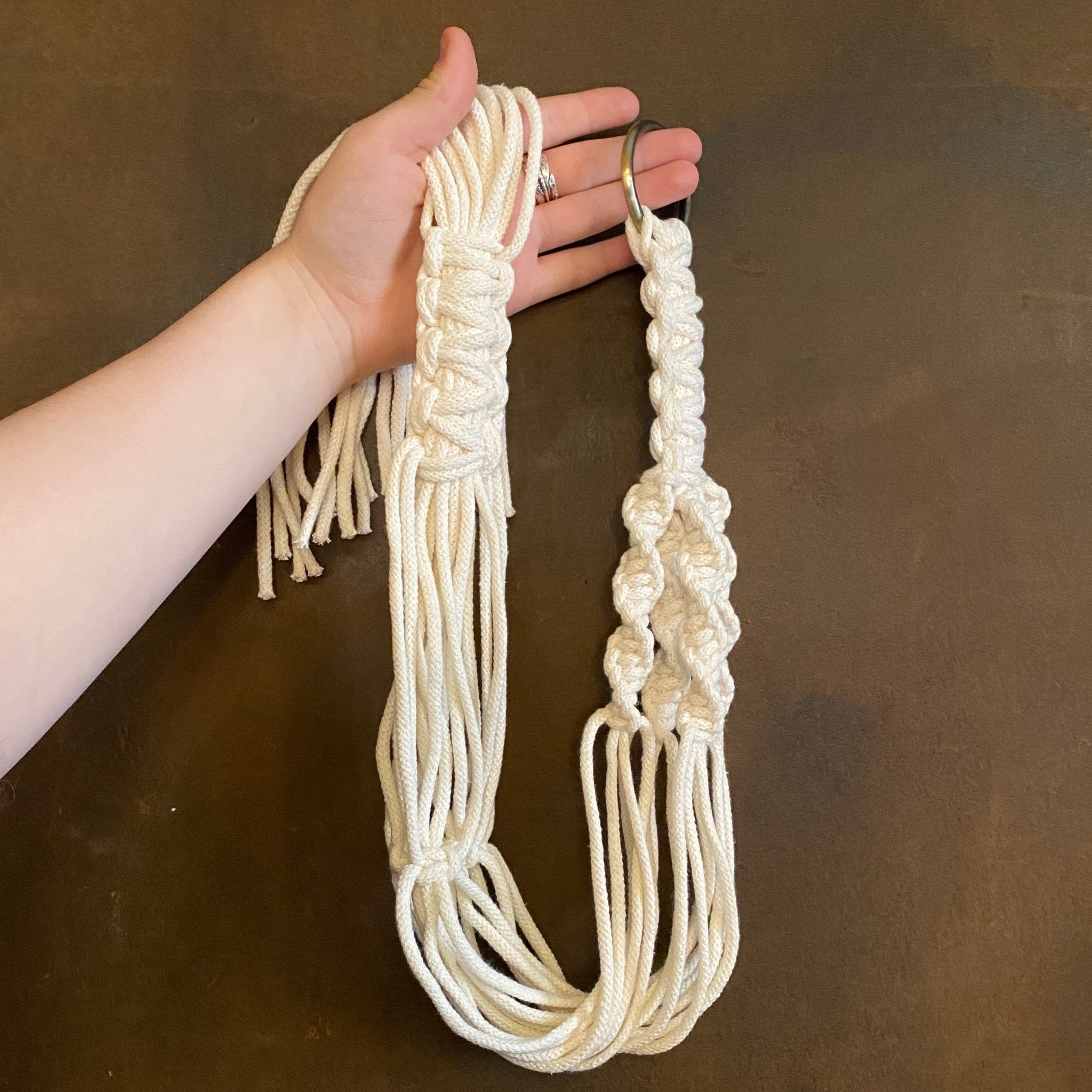 Macrame Plant Hanger - grow urban. UK