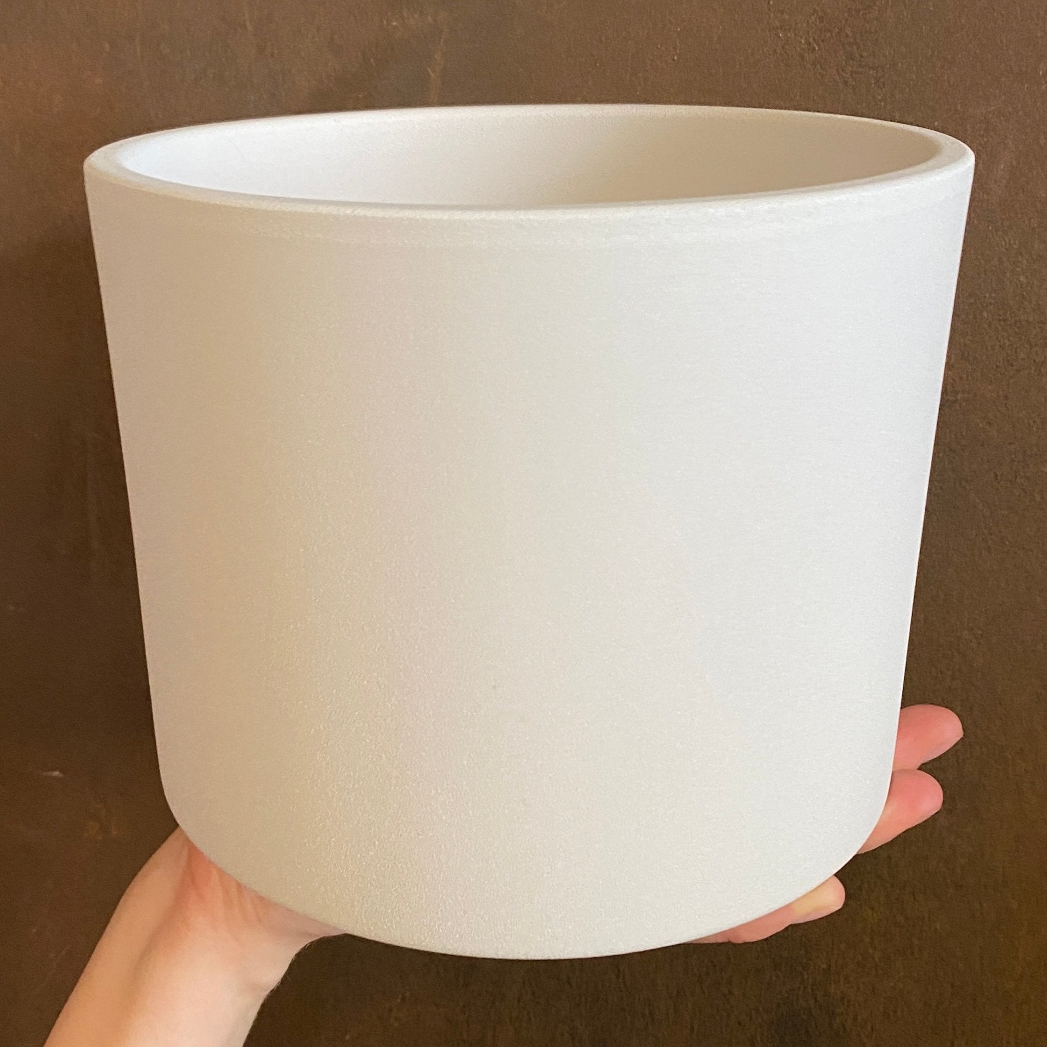 Matt Pot - White | 18cm - grow urban. UK