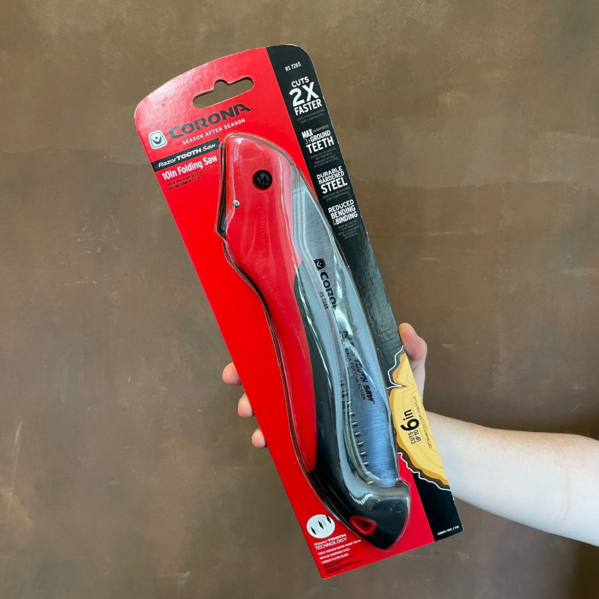 Max RazorTOOTH Folding Pruning Saw by Corona - grow urban. UK