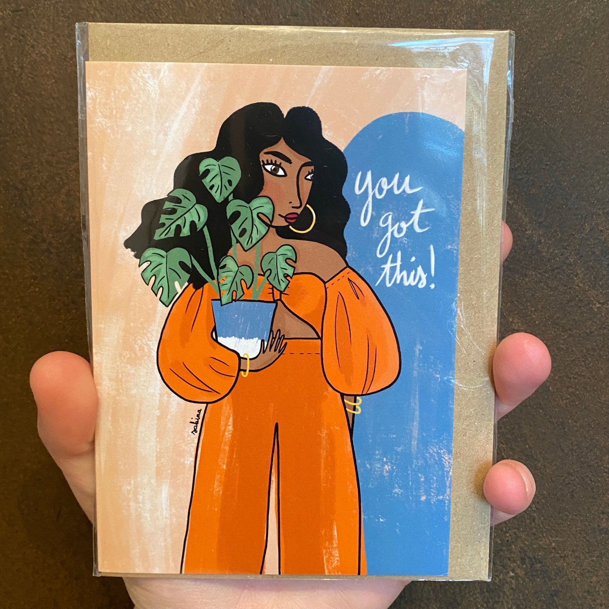 Sakina Saïdi Greeting Cards - grow urban. UK