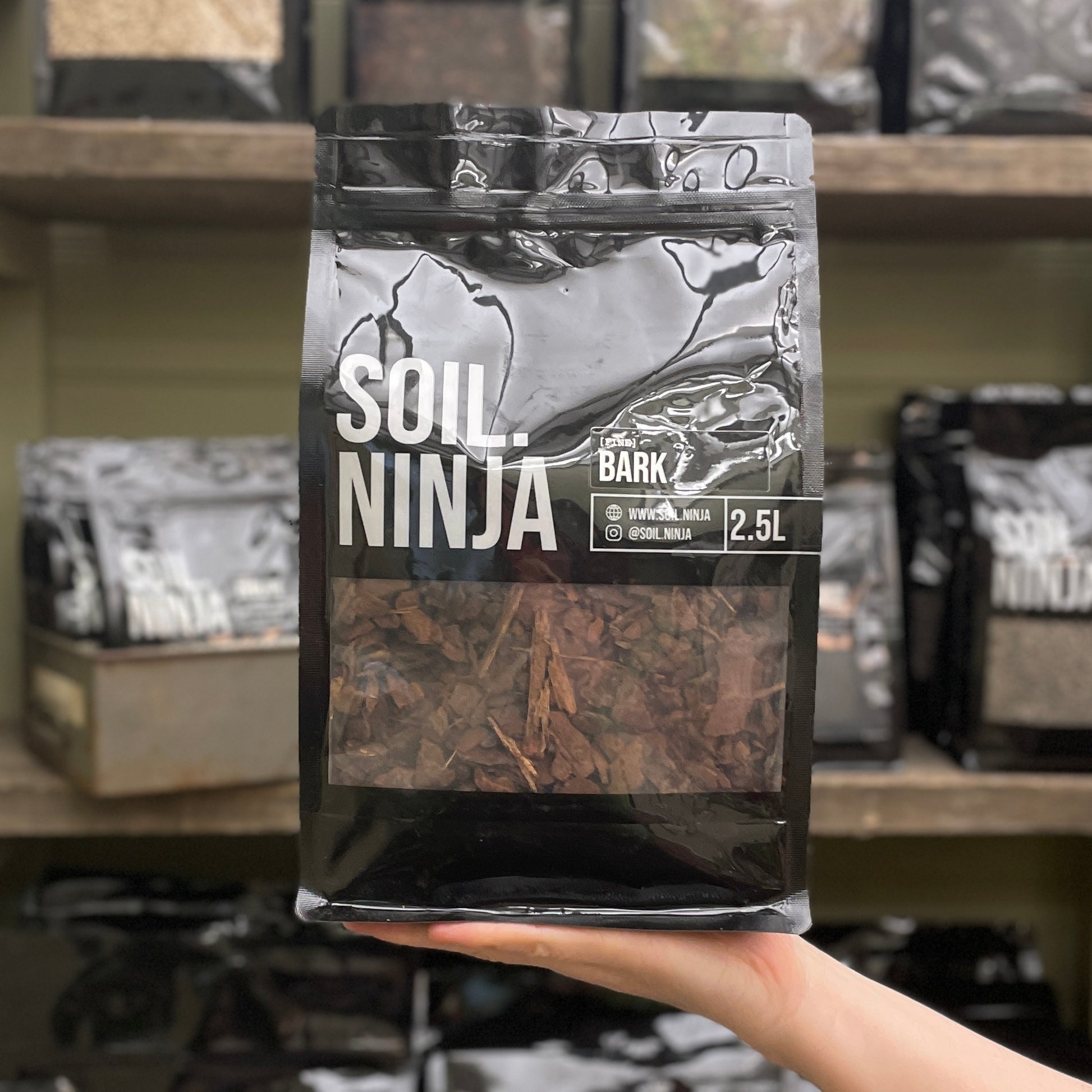 Soil Ninja - Fine Bark - grow urban. UK