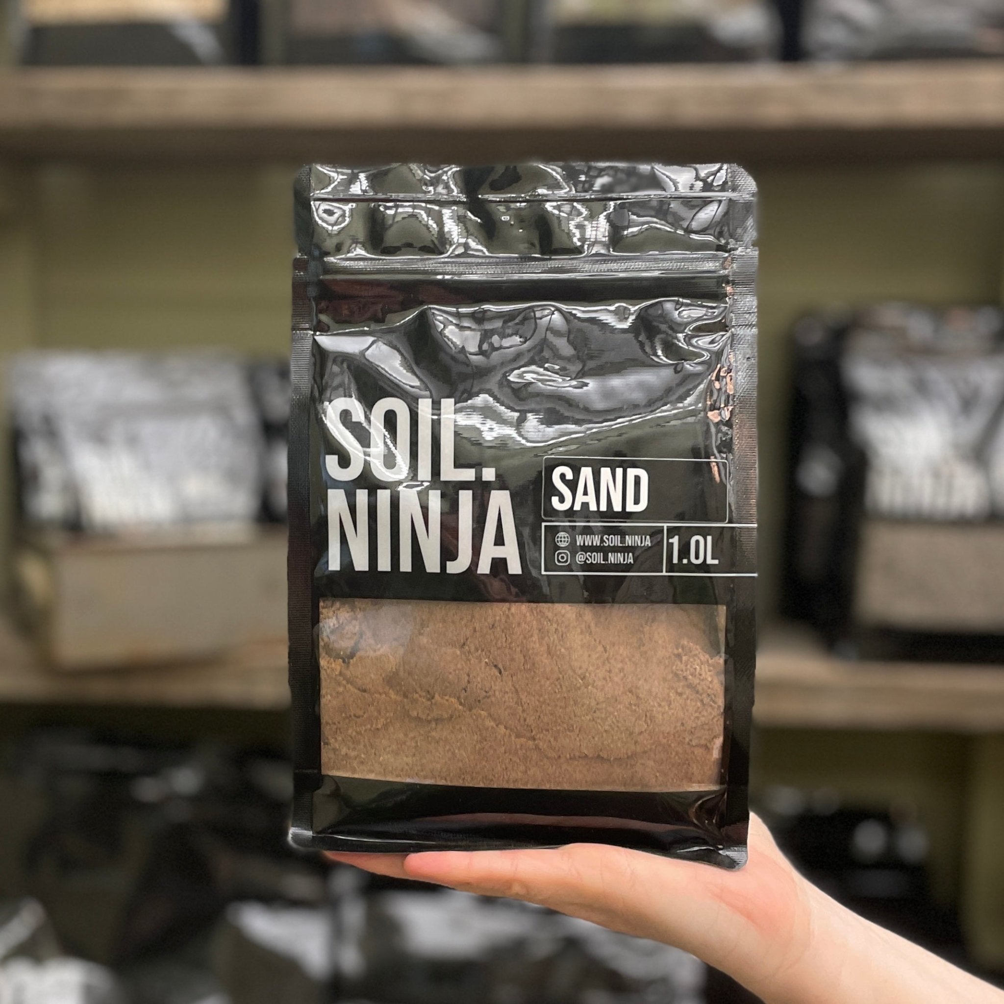 Soil Ninja - Sand - grow urban. UK
