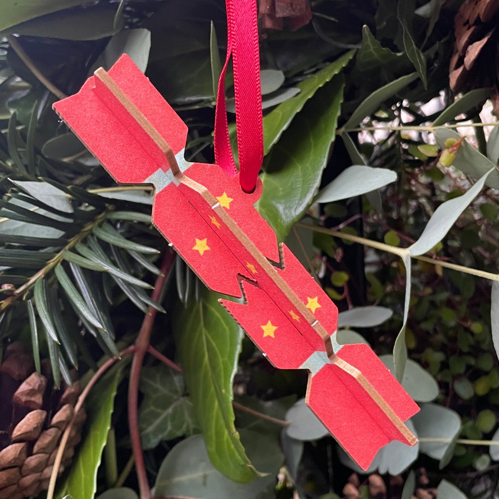 Wooden Pop-Out Christmas Cards - grow urban. UK