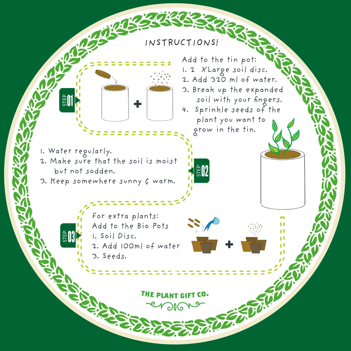 Mr Herby Head | Grow Your Own Herb Kit