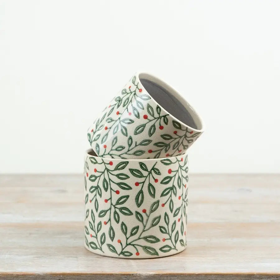 Woodland Berry Plant Pot | 12cm