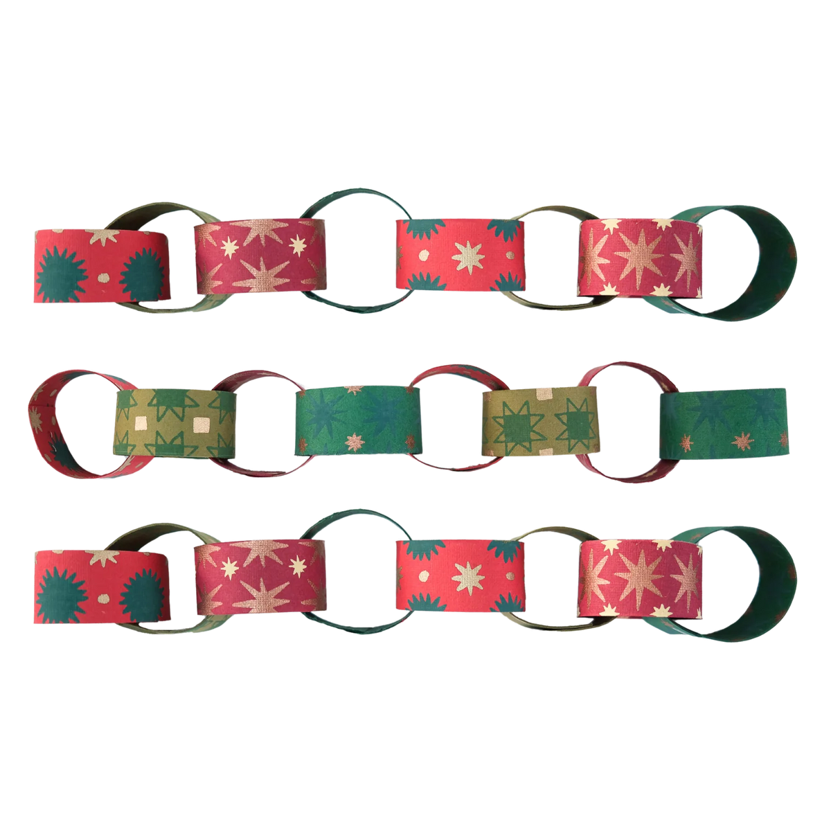 Festive Paper Chain Kit | East End Press