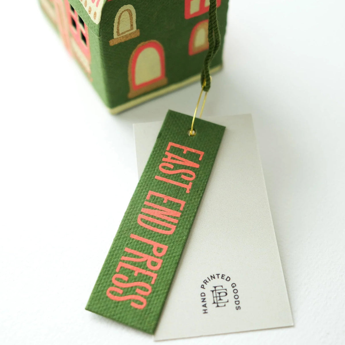 Scottish Bothy Screen-Printed Christmas Decoration | East End Press