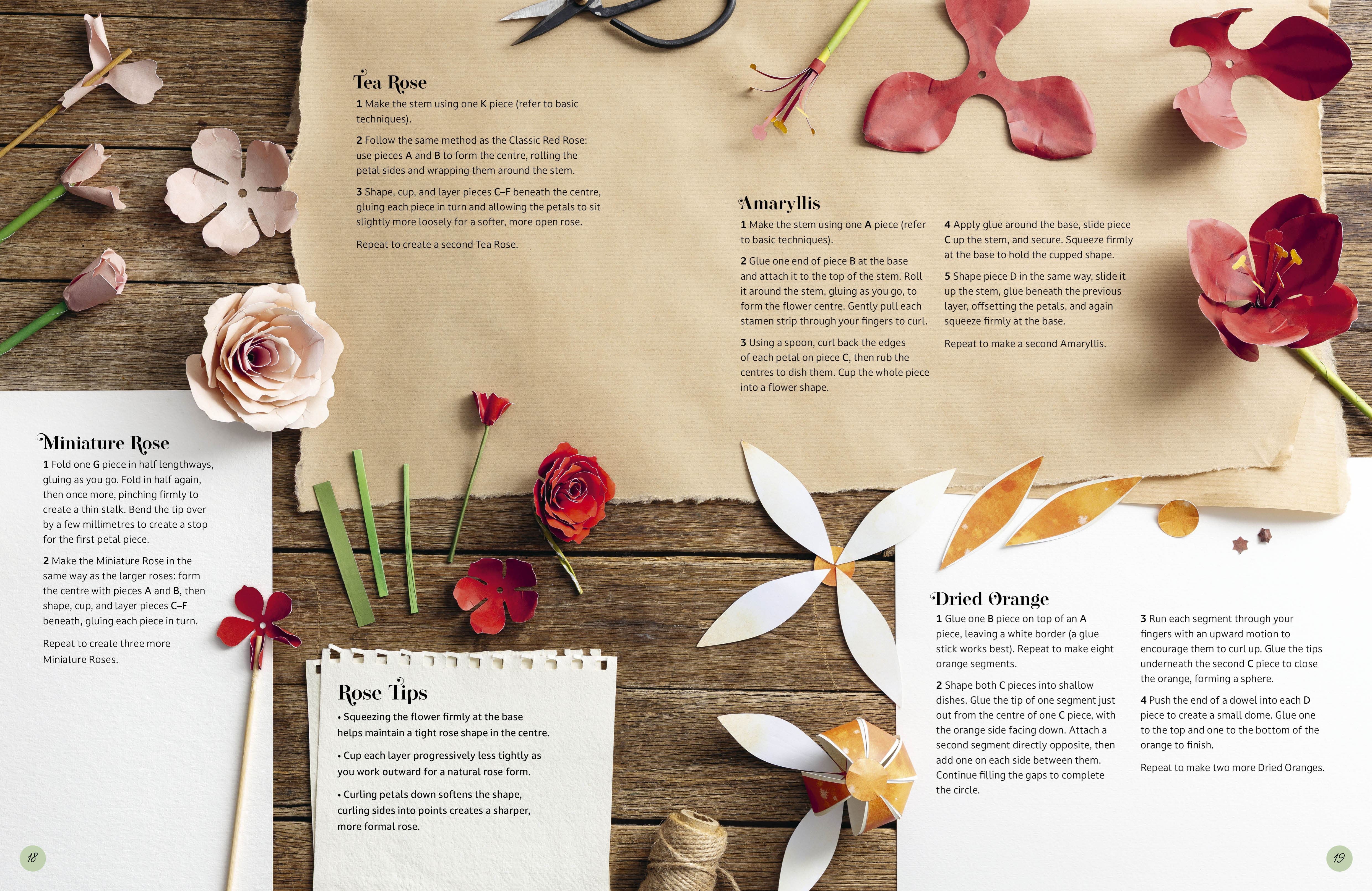 Christmas Wreath: The Bouquet in a Book