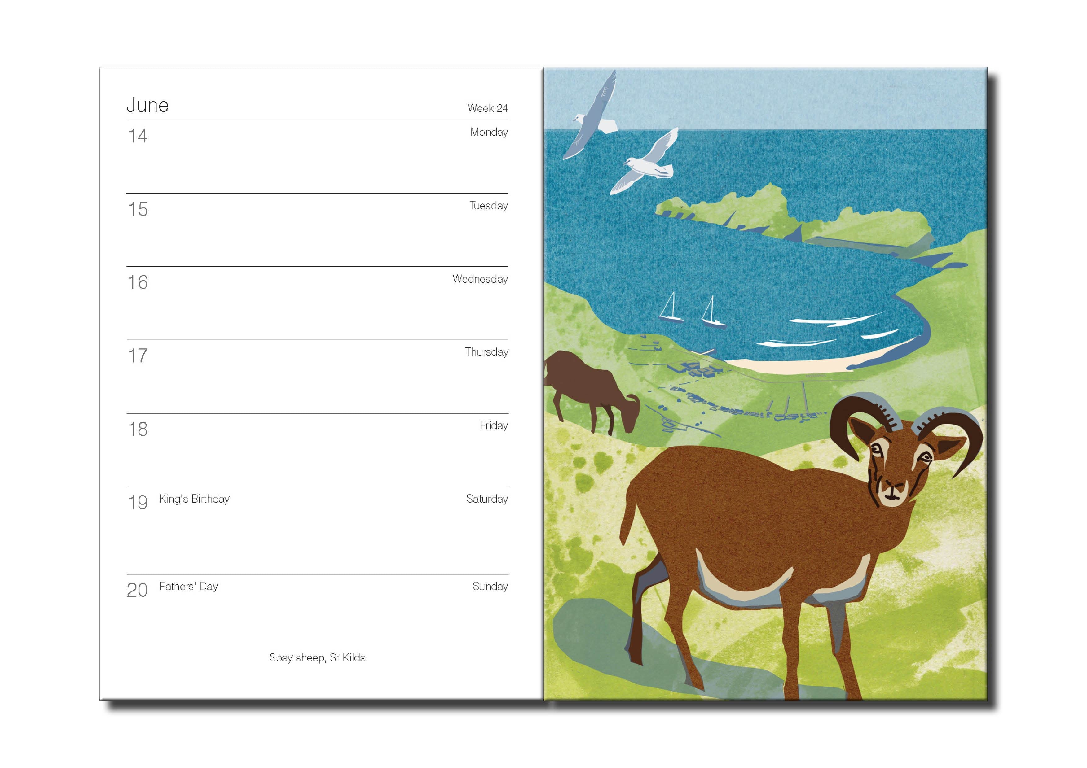 Scottish Nature Pocket Diary 2027