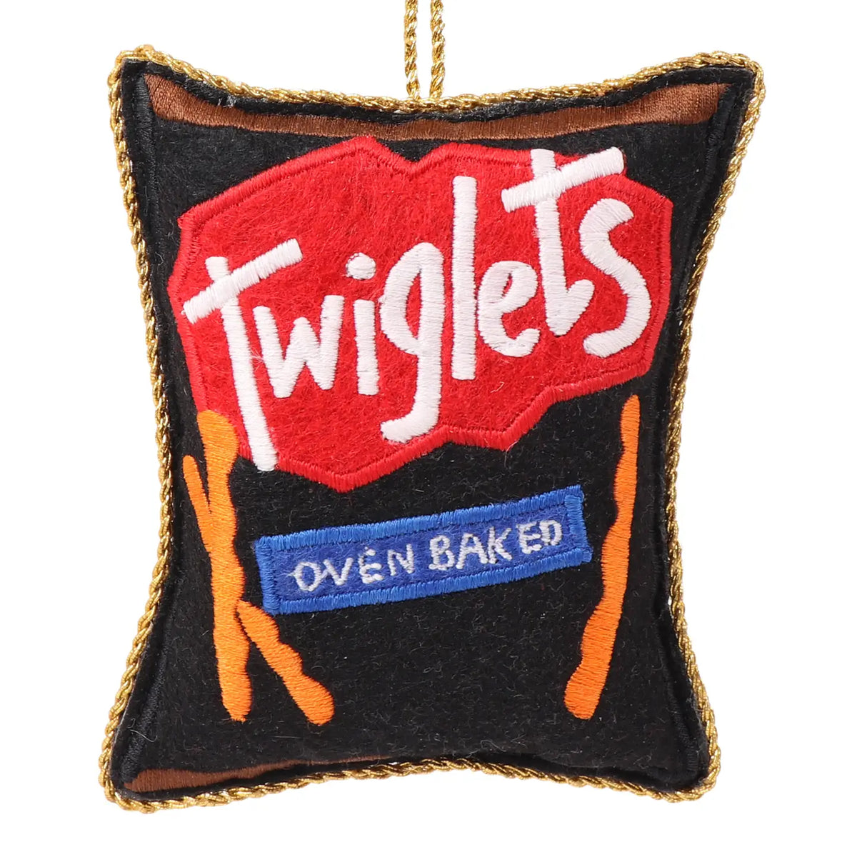 Twiglets Packet | Embroidered Decoration