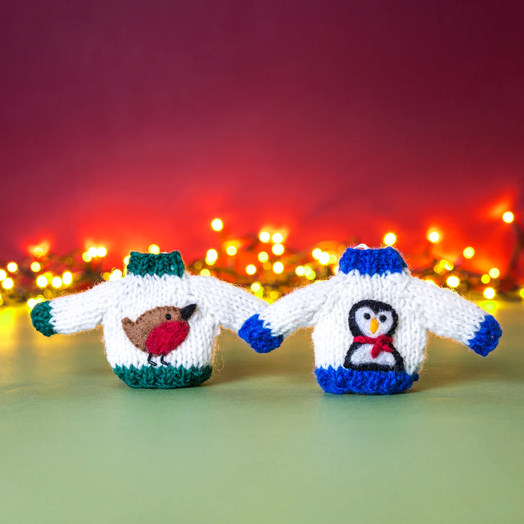 Christmas Jumper | Knitted Christmas Decoration