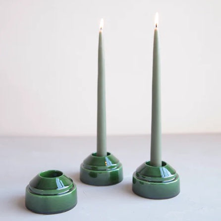 Bergs Potter - Glazed Hoff Candleholder