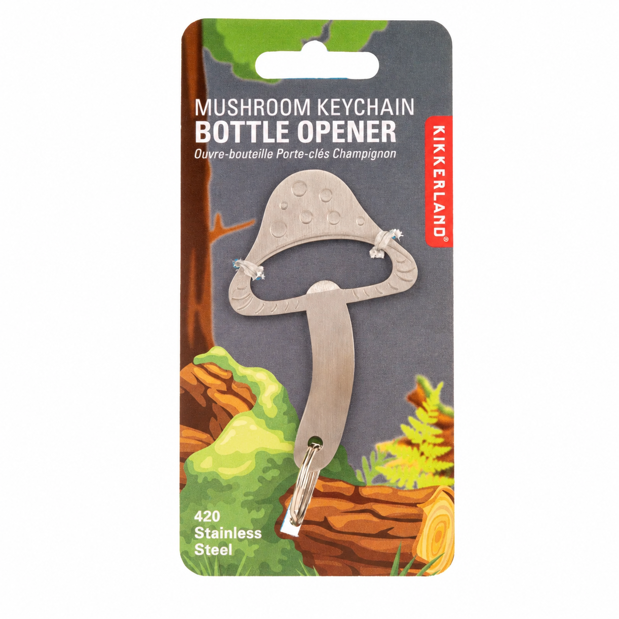 Mushroom Keychain Bottle Opener