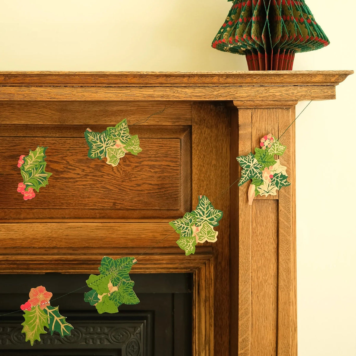 Holly & Ivy Sewn Garland | East End Press