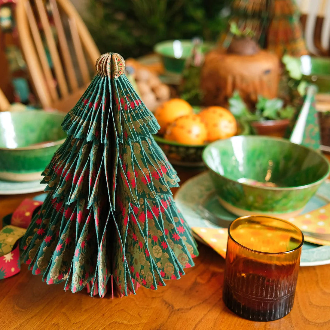 Fir Tree Honeycomb Decoration | East End Press