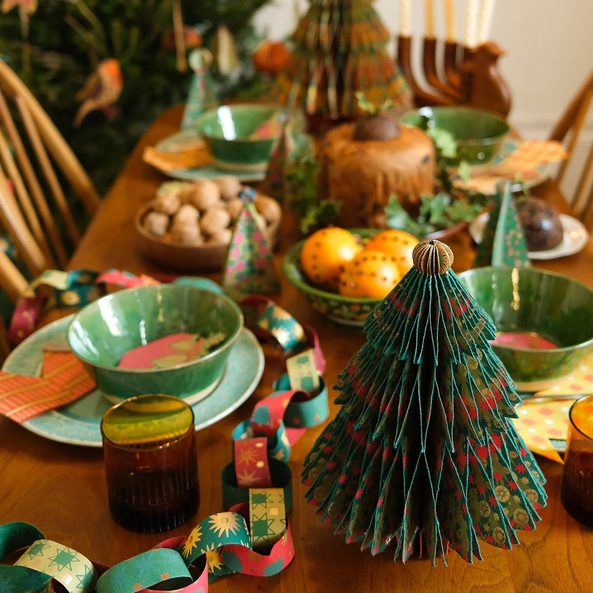 Fir Tree Honeycomb Decoration | East End Press