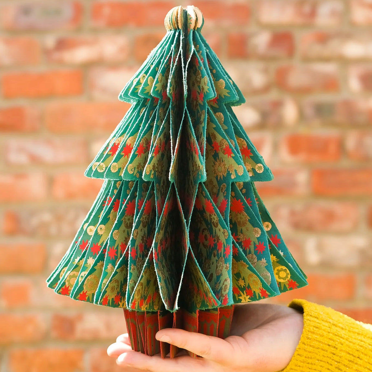 Fir Tree Honeycomb Decoration | East End Press