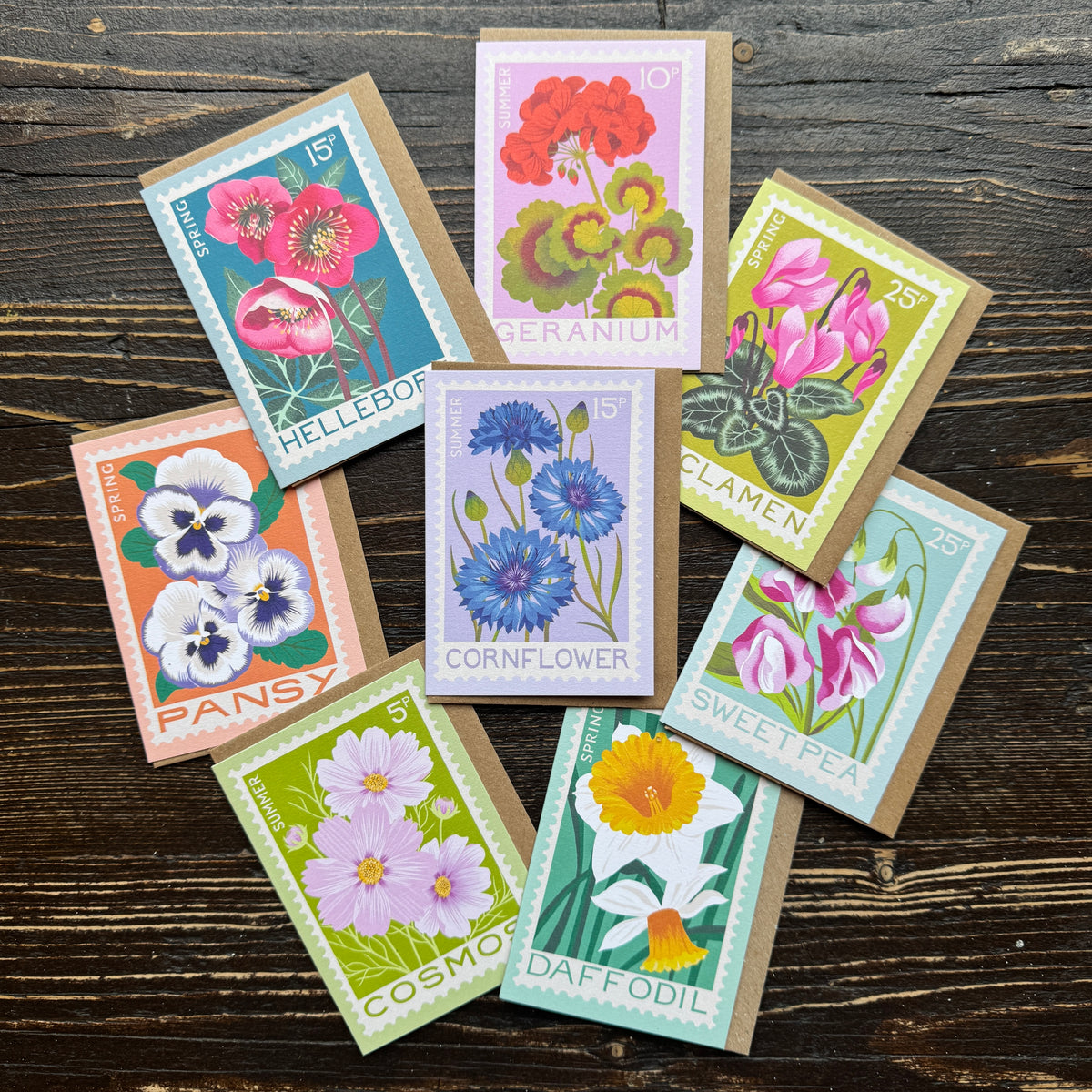 Printer Johnson Mini Greeting Cards – grow urban.