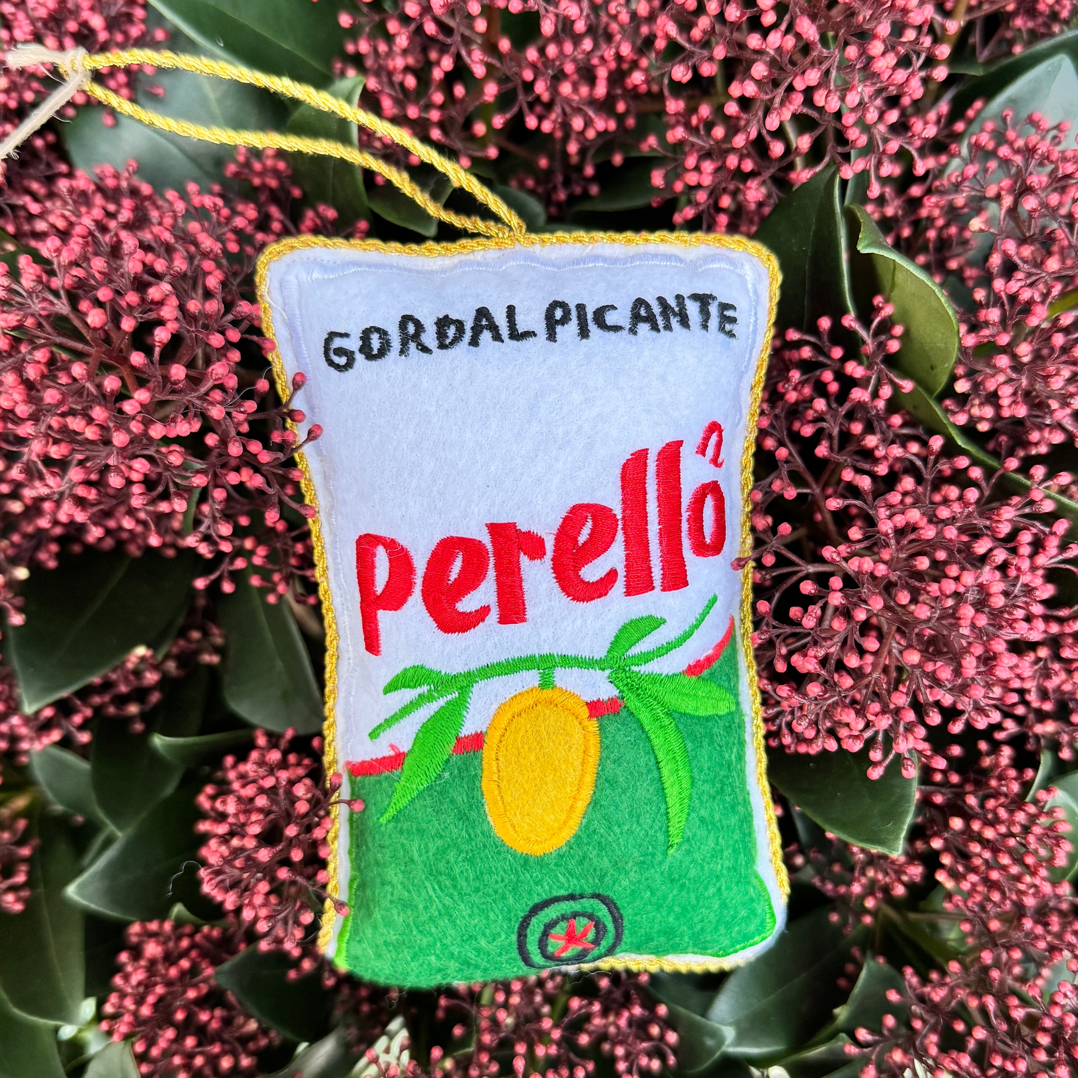 Perelló Olives | Embroidered Decoration