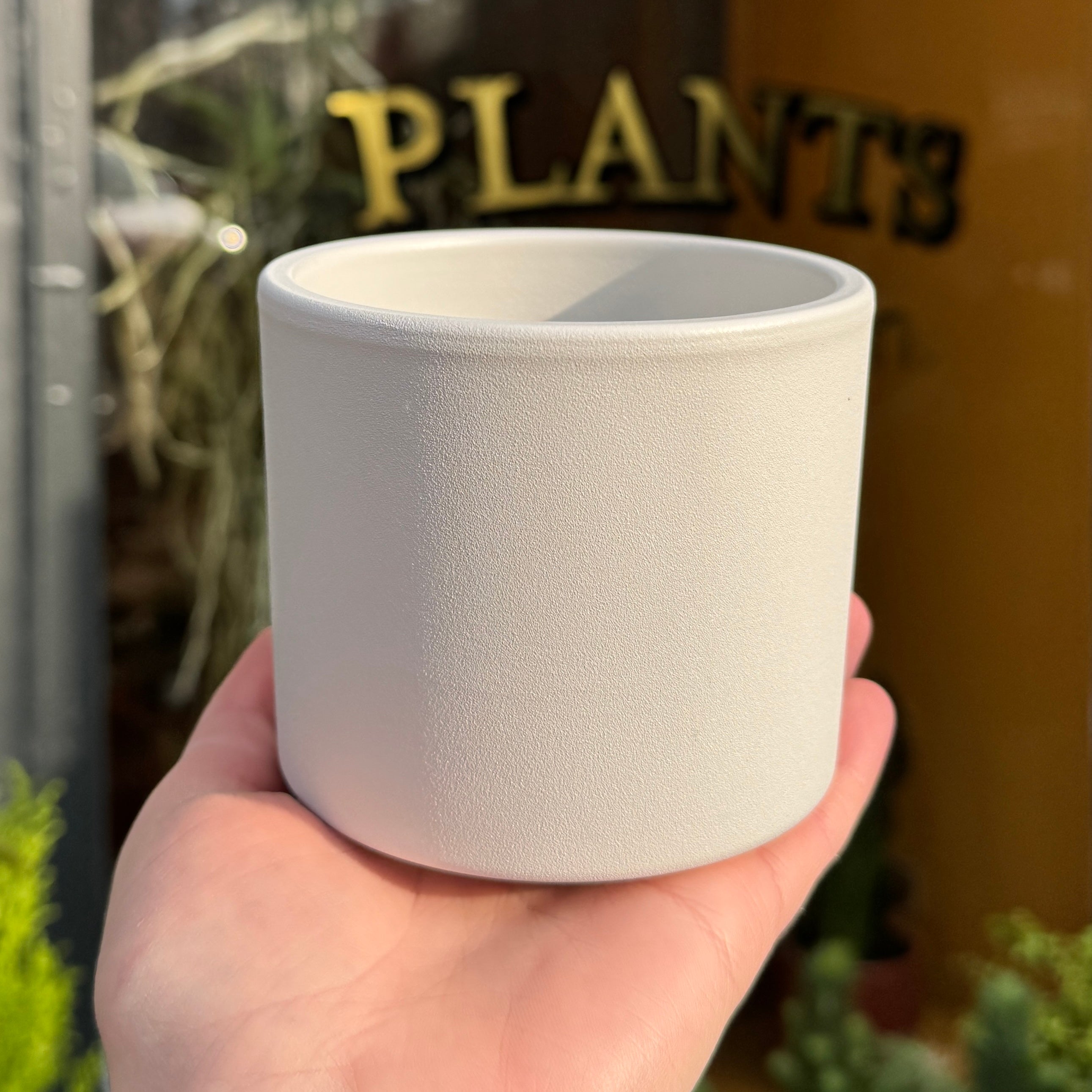 Matt Pot - White | 10cm