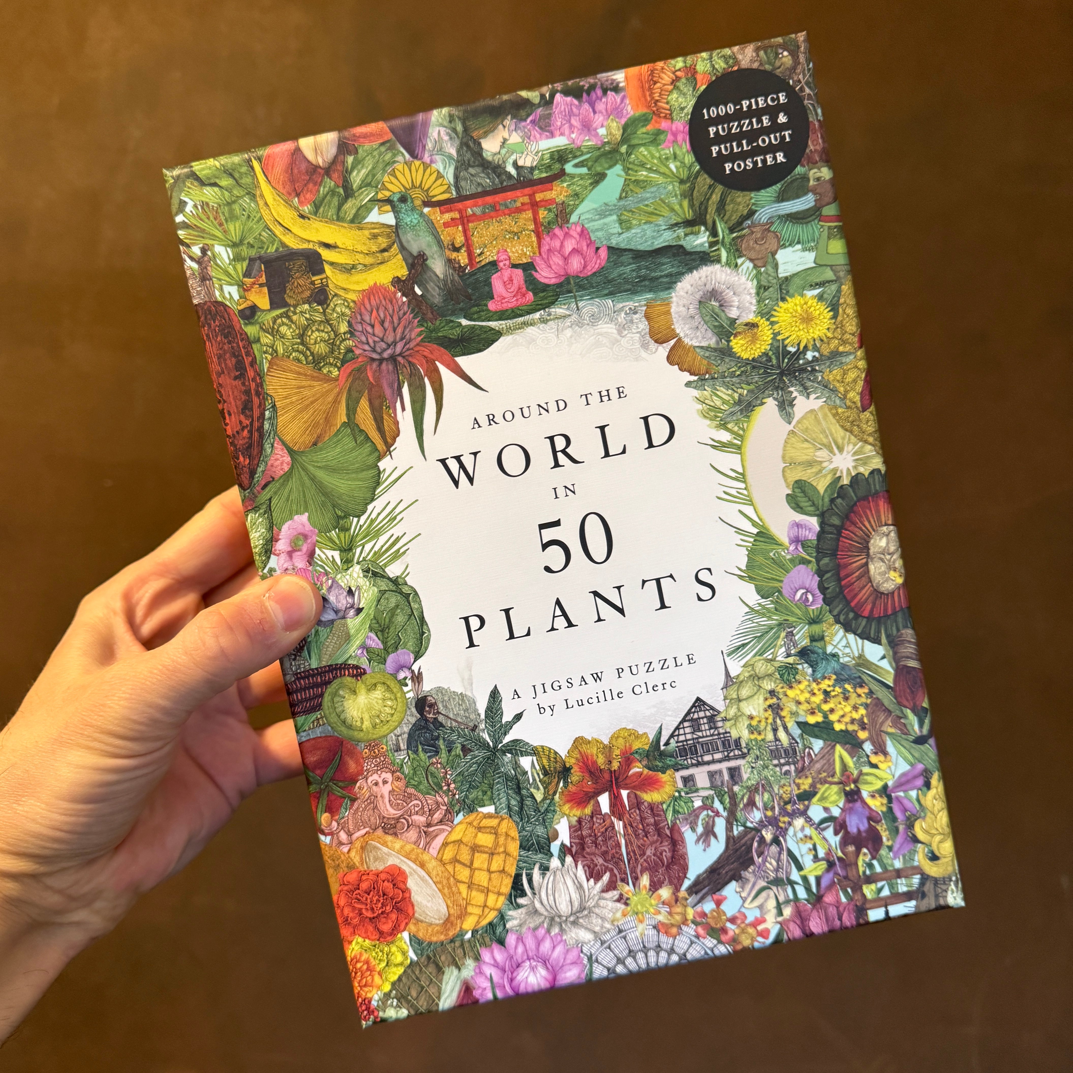 Around the World in 50 Plants | 1000 Piece Jigsaw Puzzle