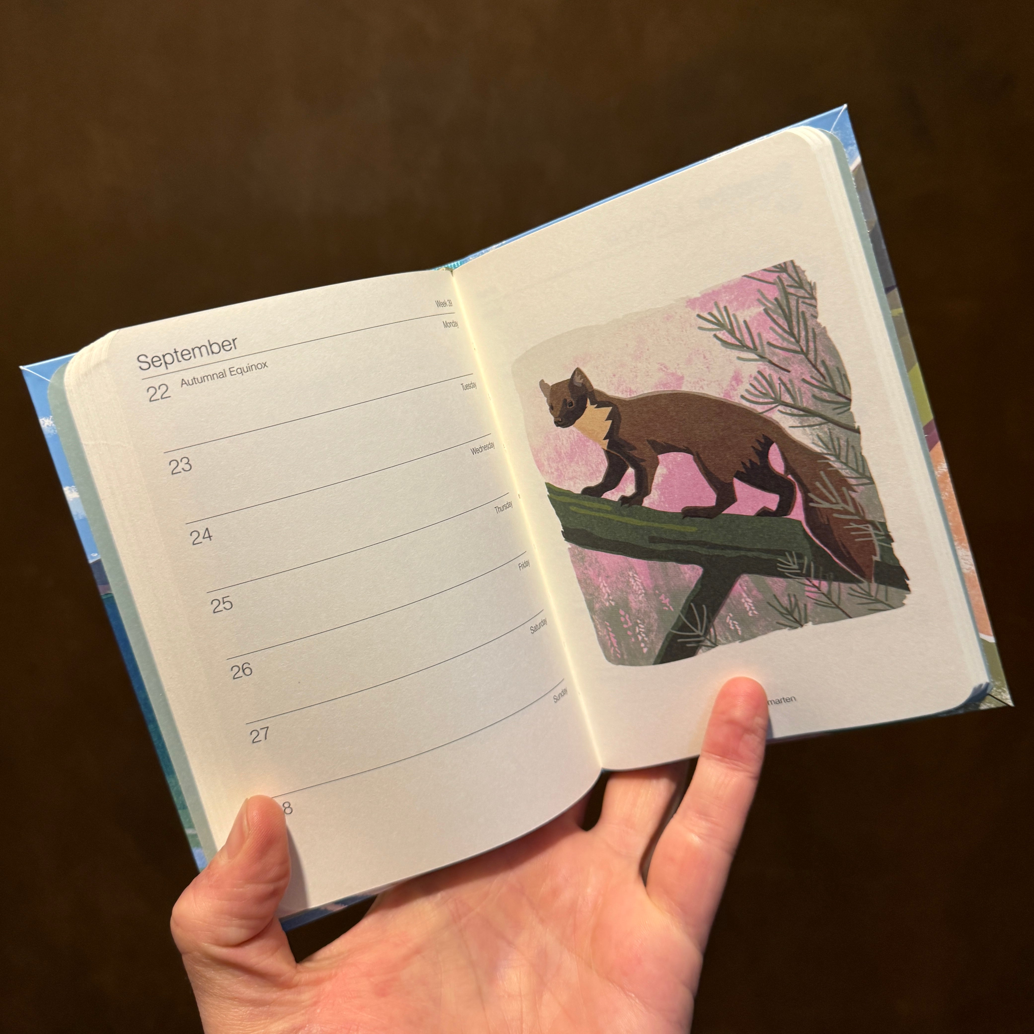 The Scottish Nature Pocket Diary 2025