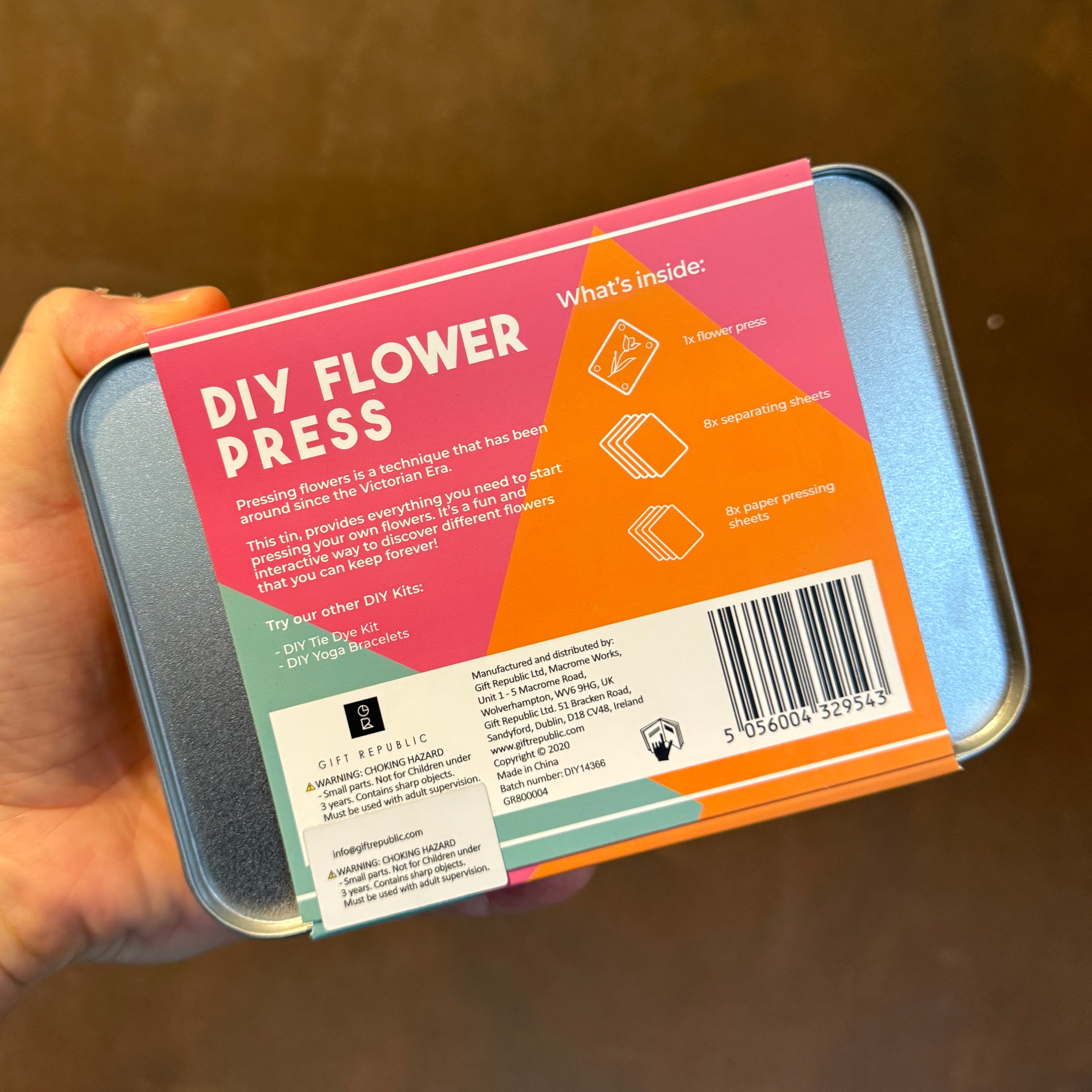 DIY Flower Press Kit