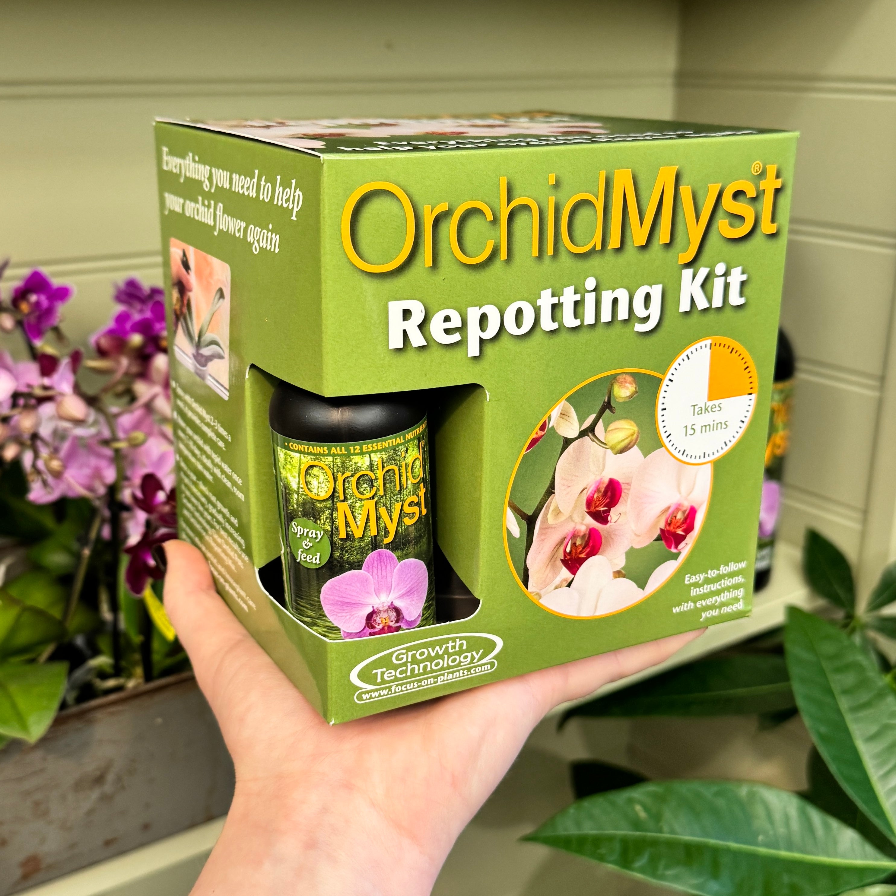 Orchid Myst Repotting Kit | Complete Orchid Care Set