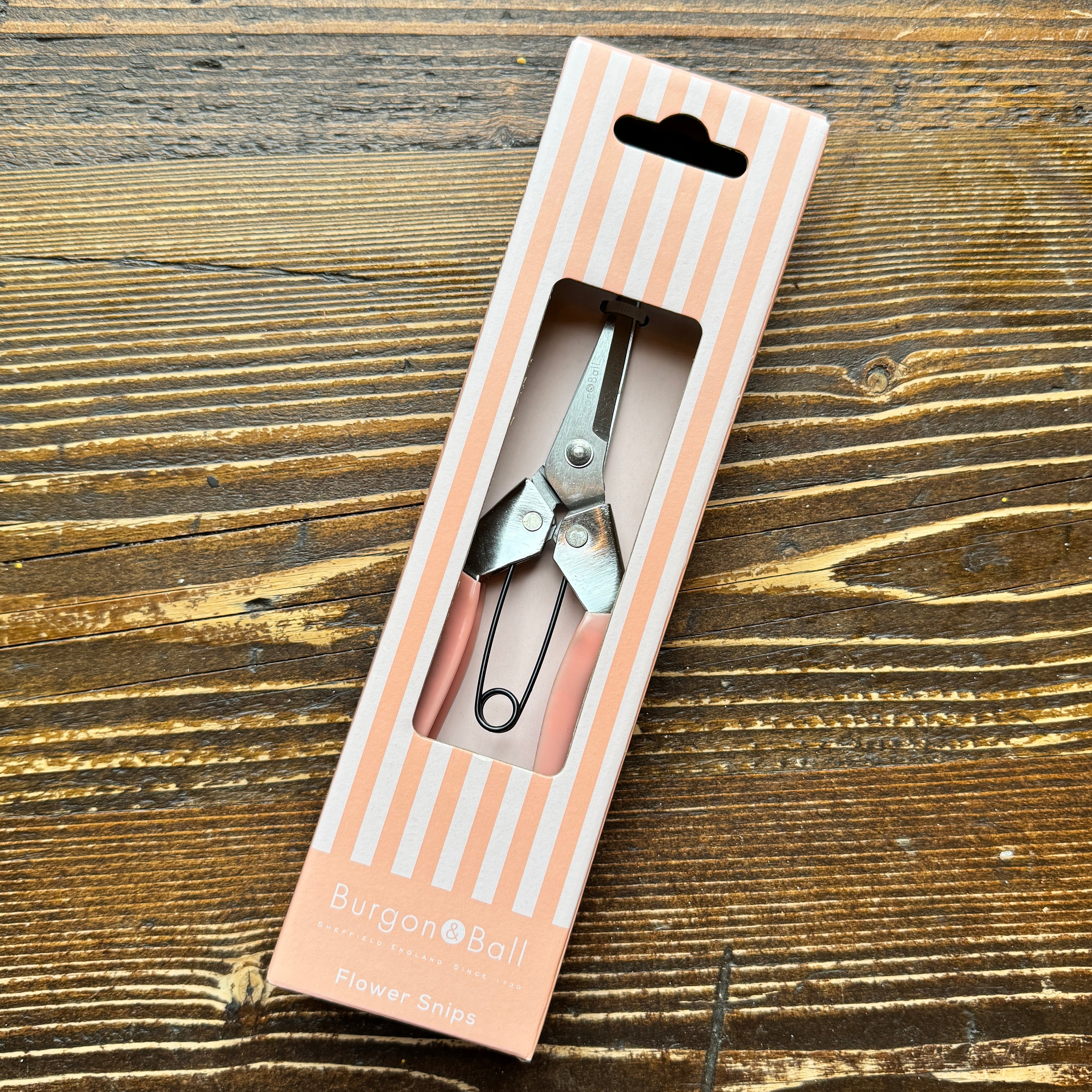 Blush Flower Snips by Burgon & Ball
