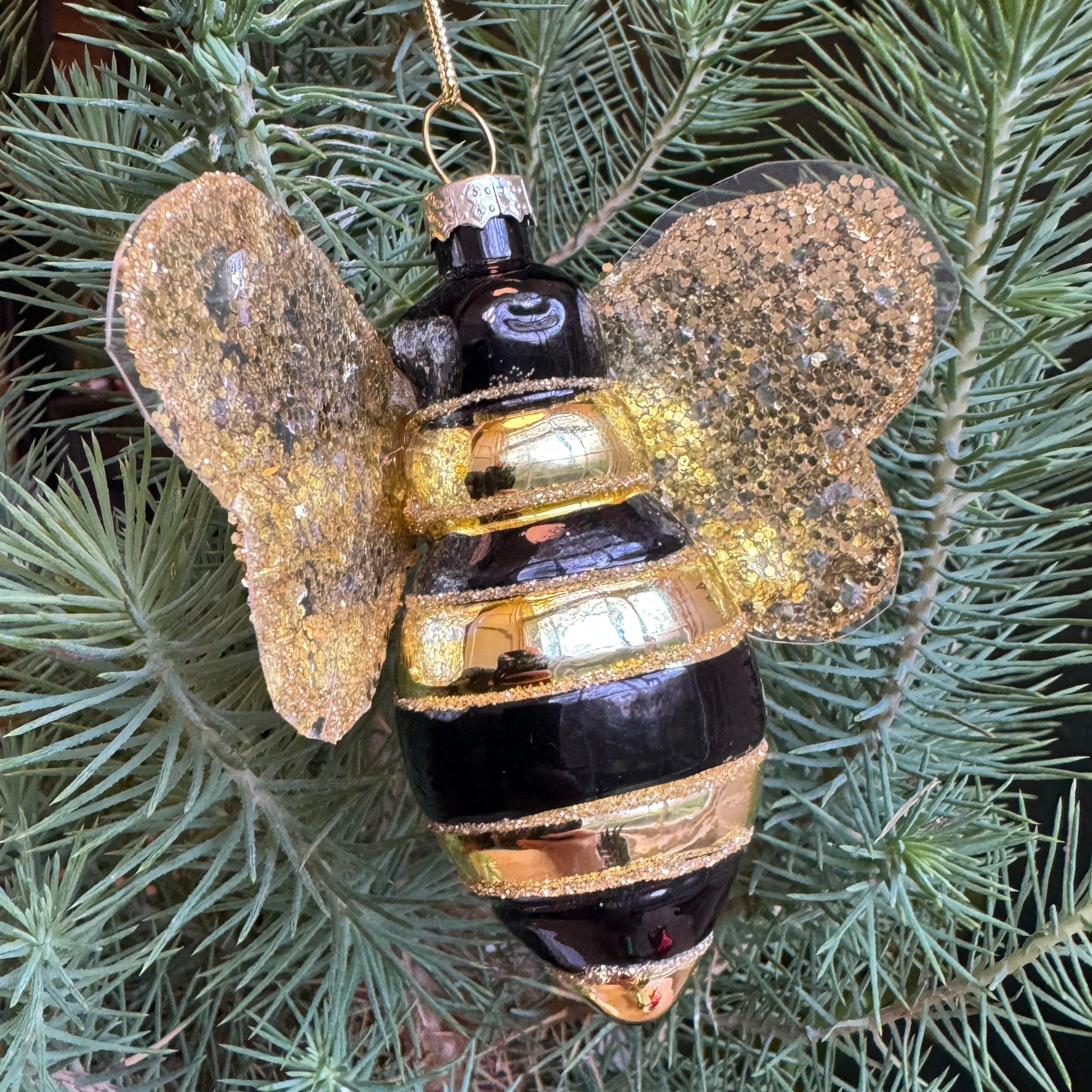 Bee Christmas Bauble