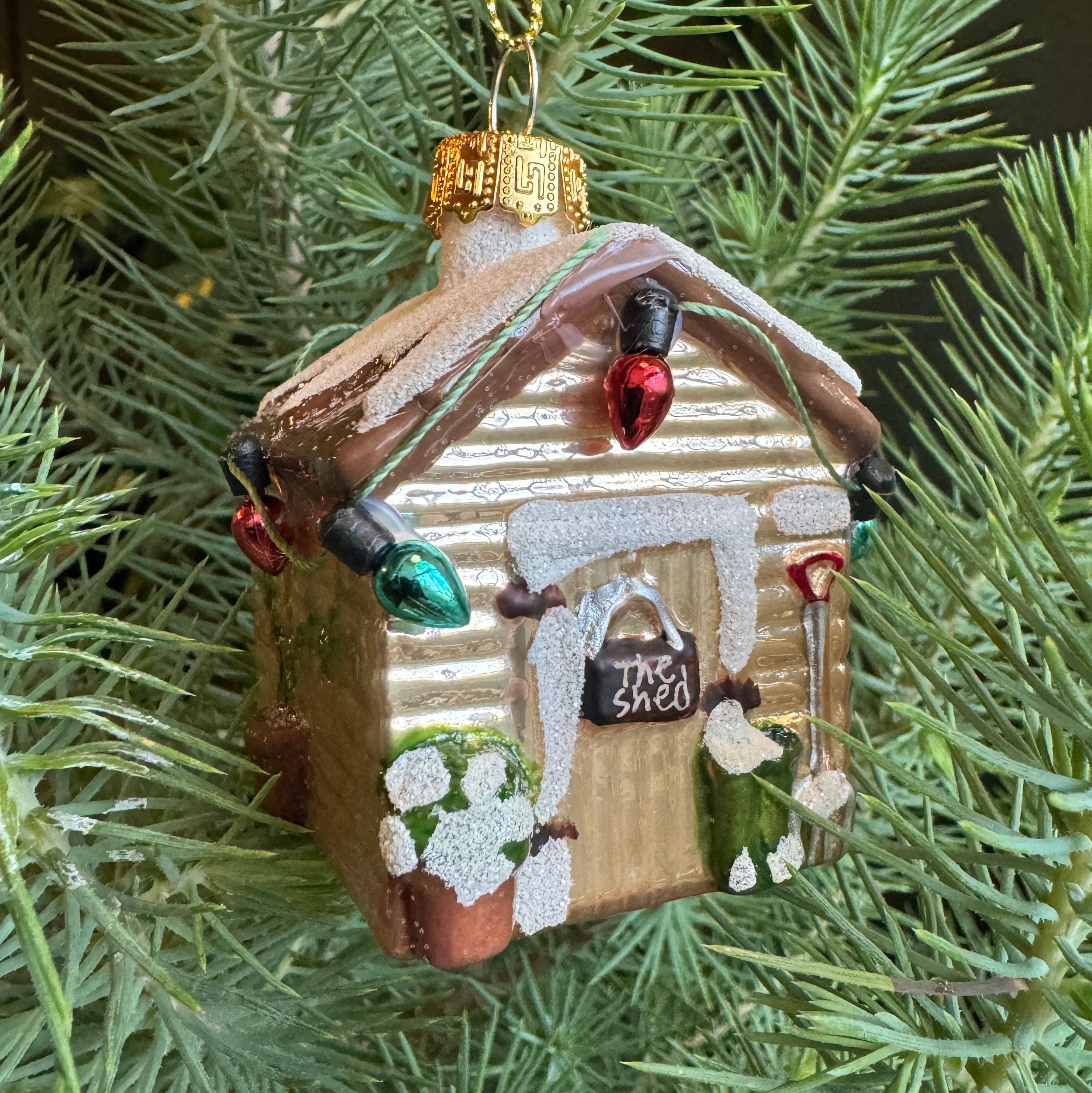 Garden Shed Christmas Bauble