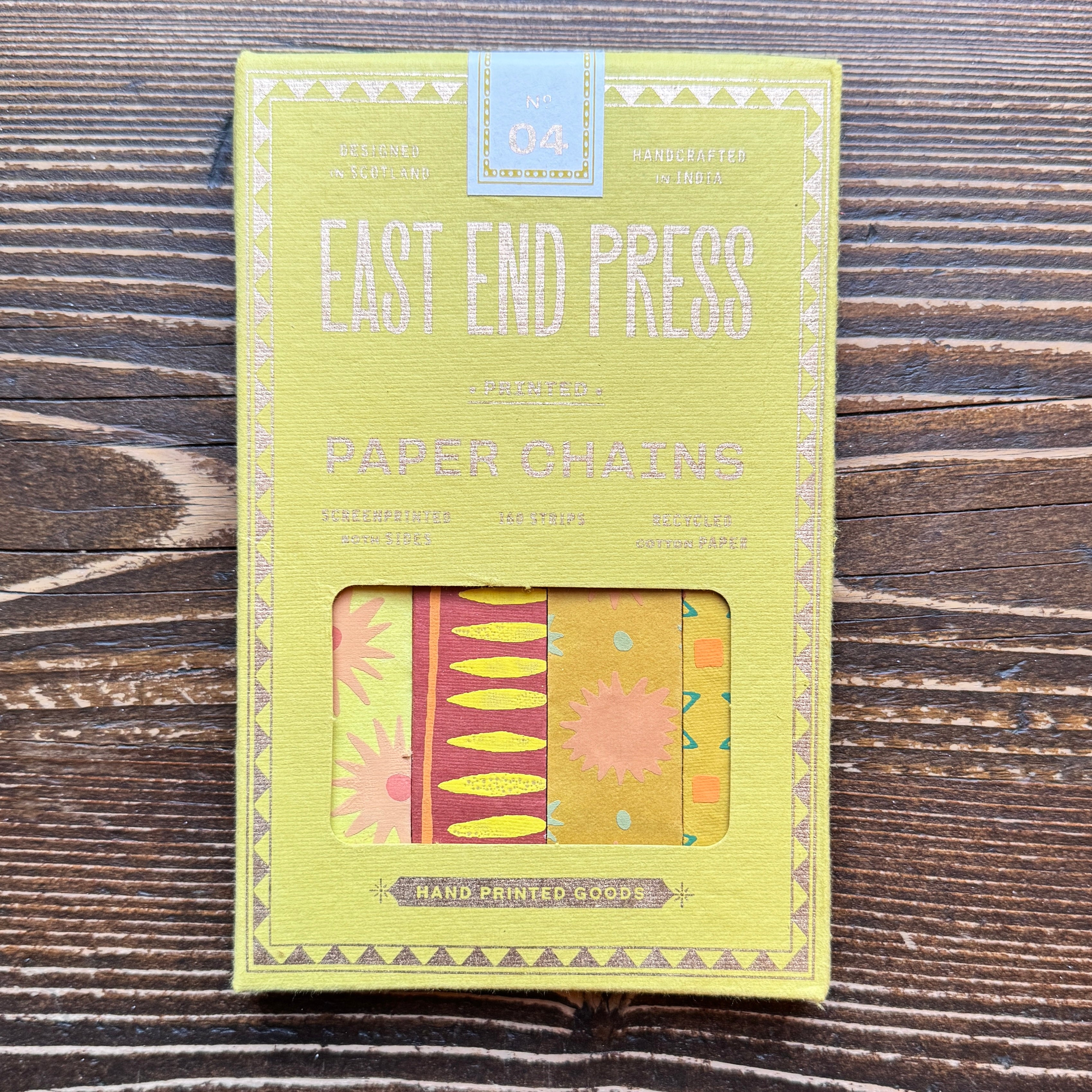Yellow and Green Paper Chain Kit – East End Press