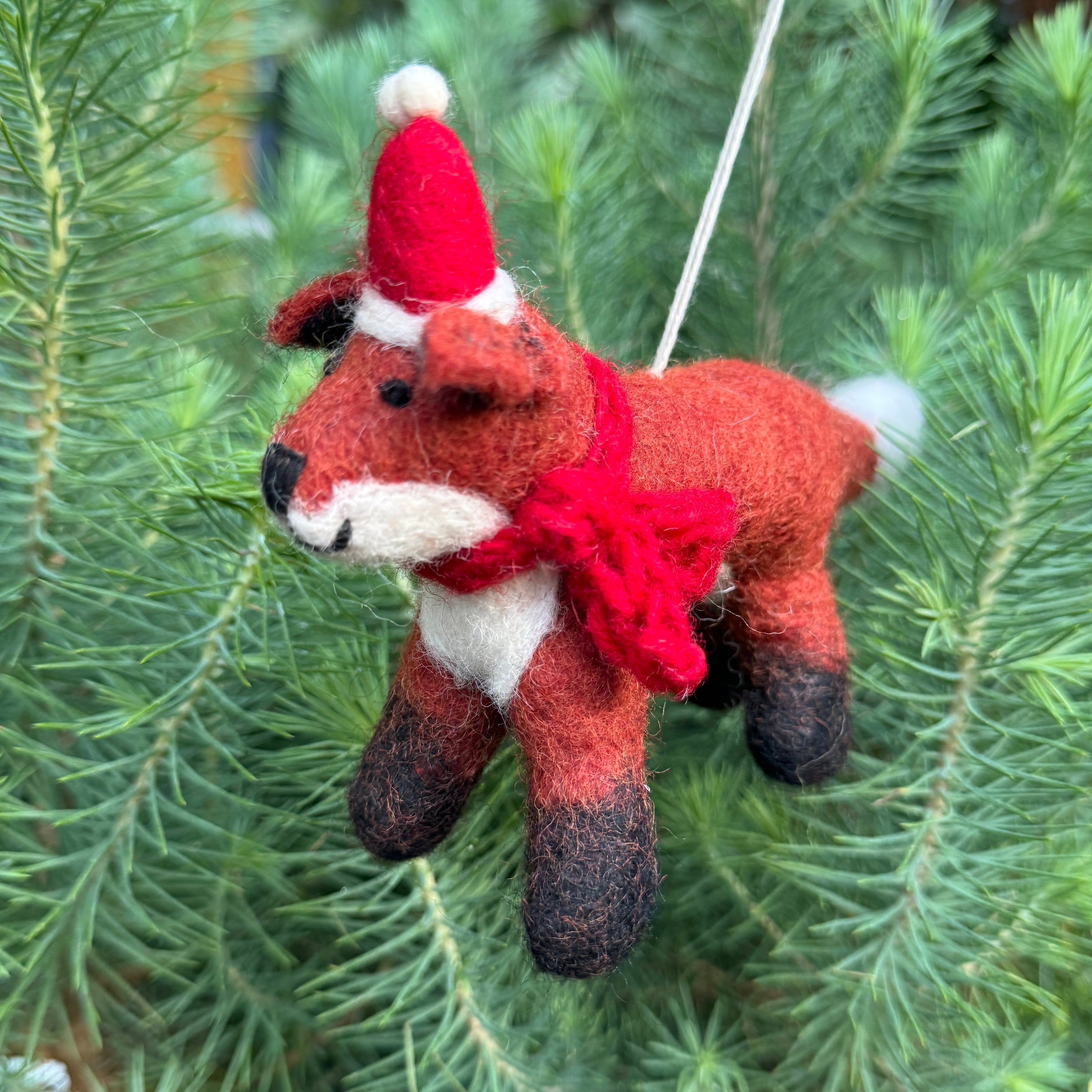 Fox | Felt Christmas Decoration