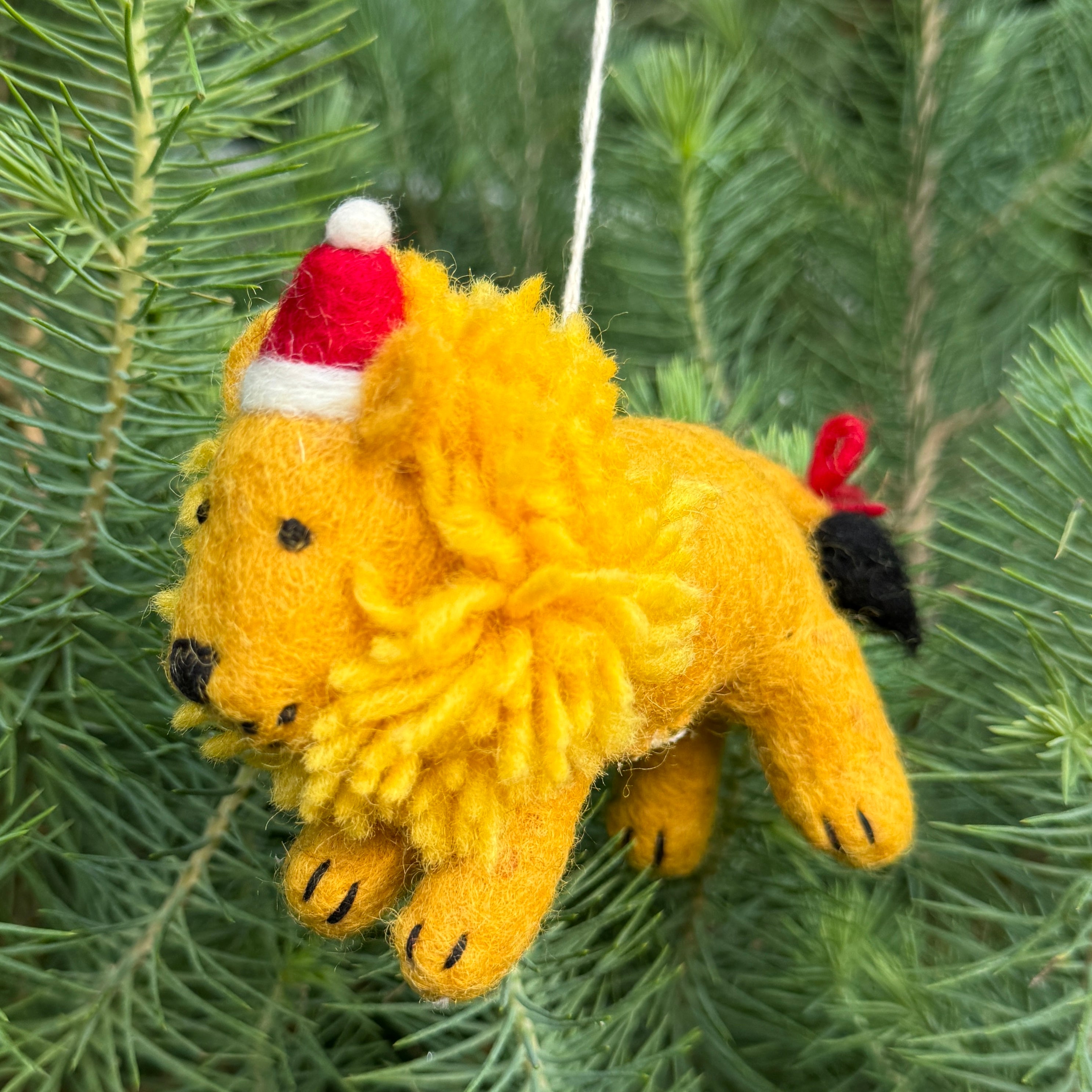 Lion | Felt Christmas Decoration