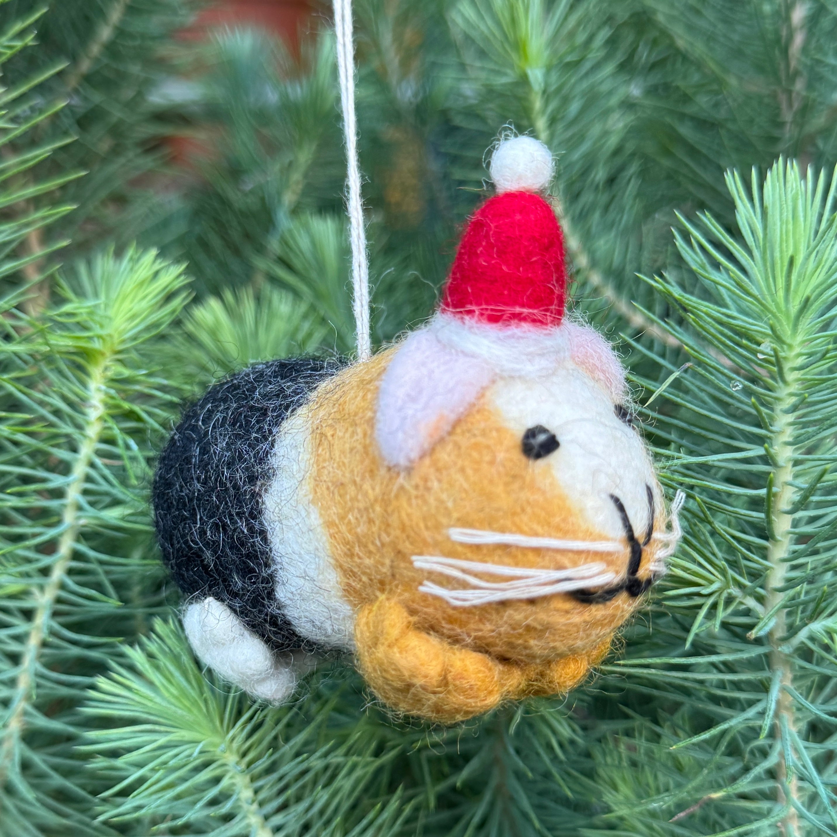 Guinea Pig | Felt Christmas Decoration