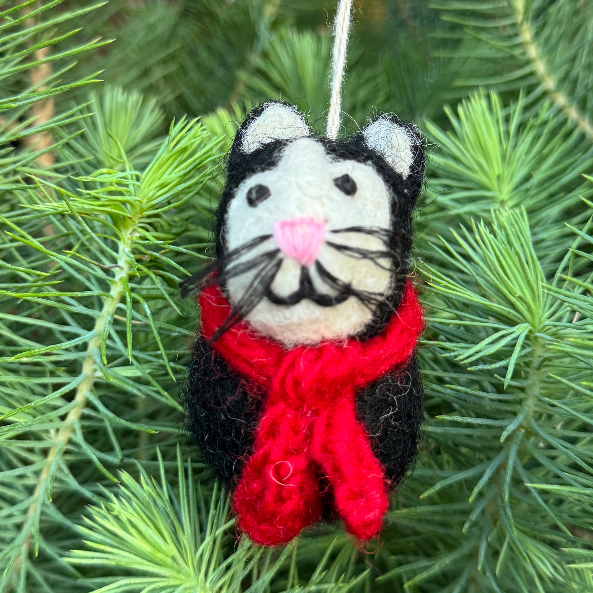 Cat | Felt Christmas Decoration