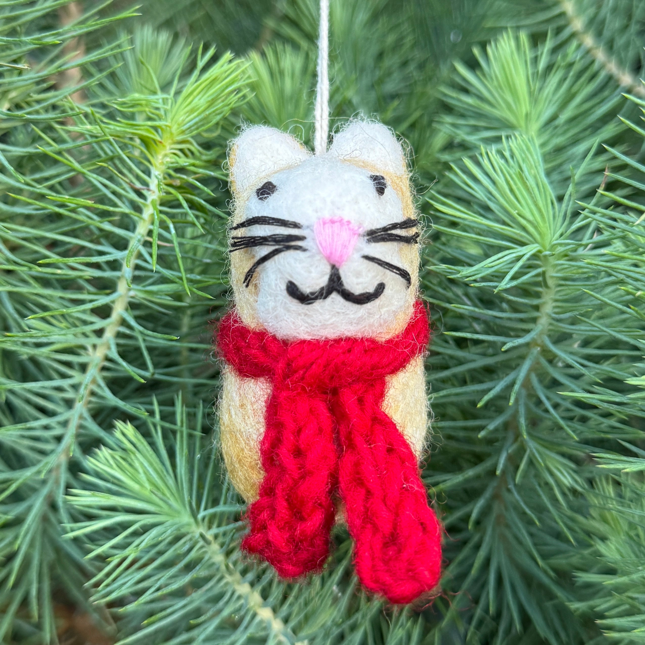 Cat | Felt Christmas Decoration